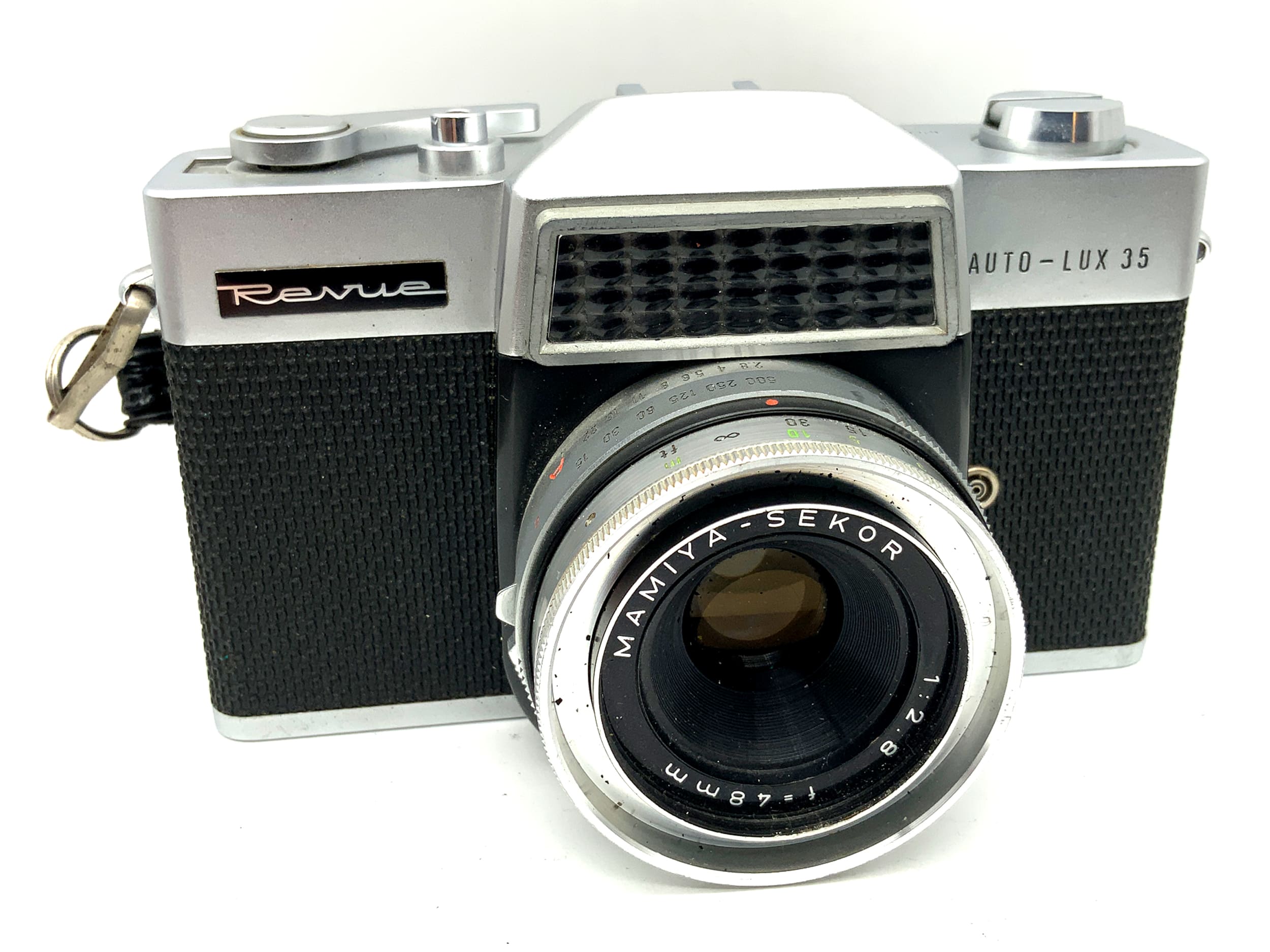 Revuue Auto-Lux 35 SLR mit Mamiya-Sekor1:2.8/48 35mm SLR analog Body