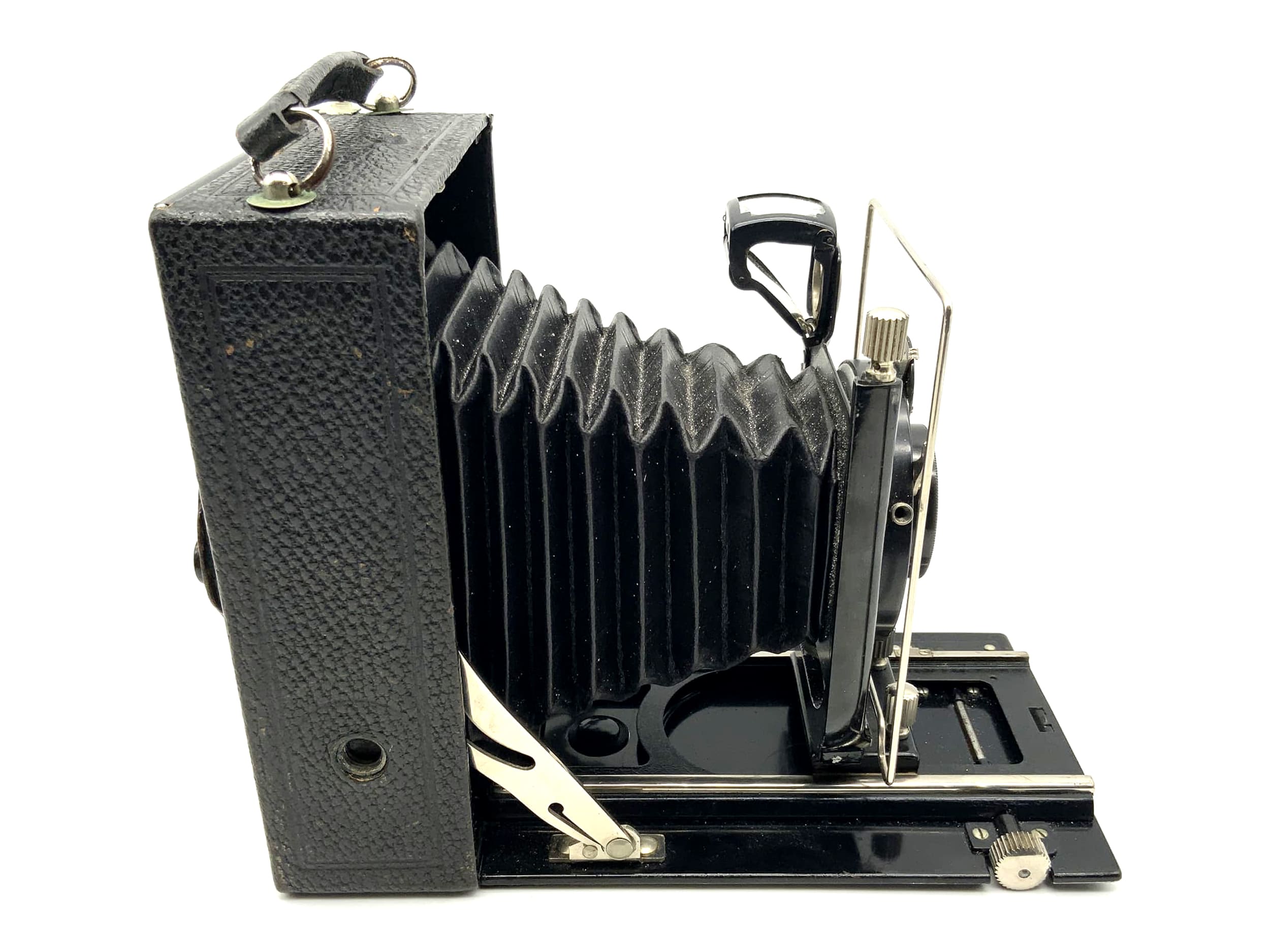 Plattenkamera mit E.Ludwig Lausa-Dresden Anastigmat Vidar 4.5 13,5cm 9x12 Vario