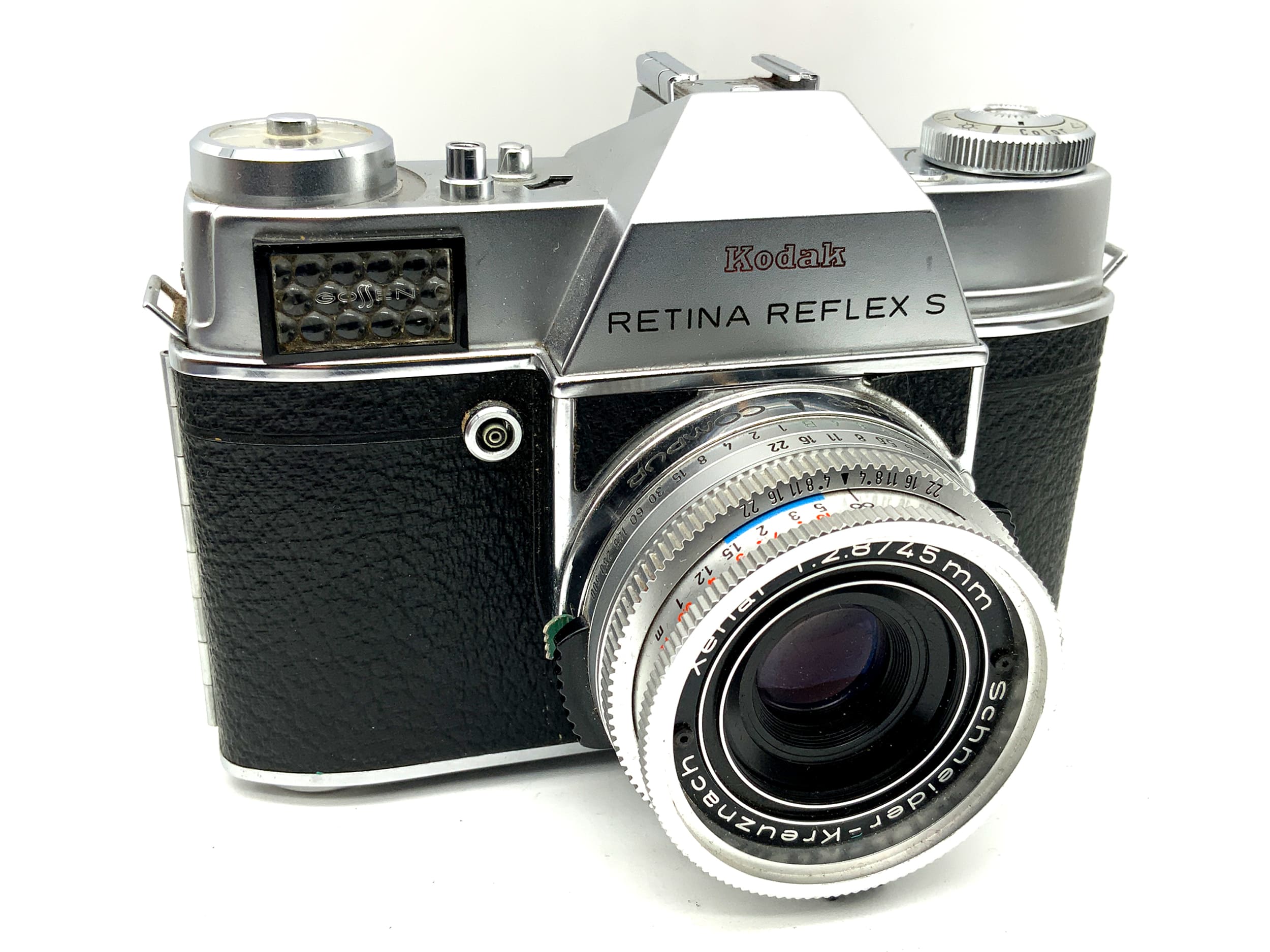 Kodak Retina Reflex S SLR mit Xenar 2.8/45 35mm SLR analog Body
