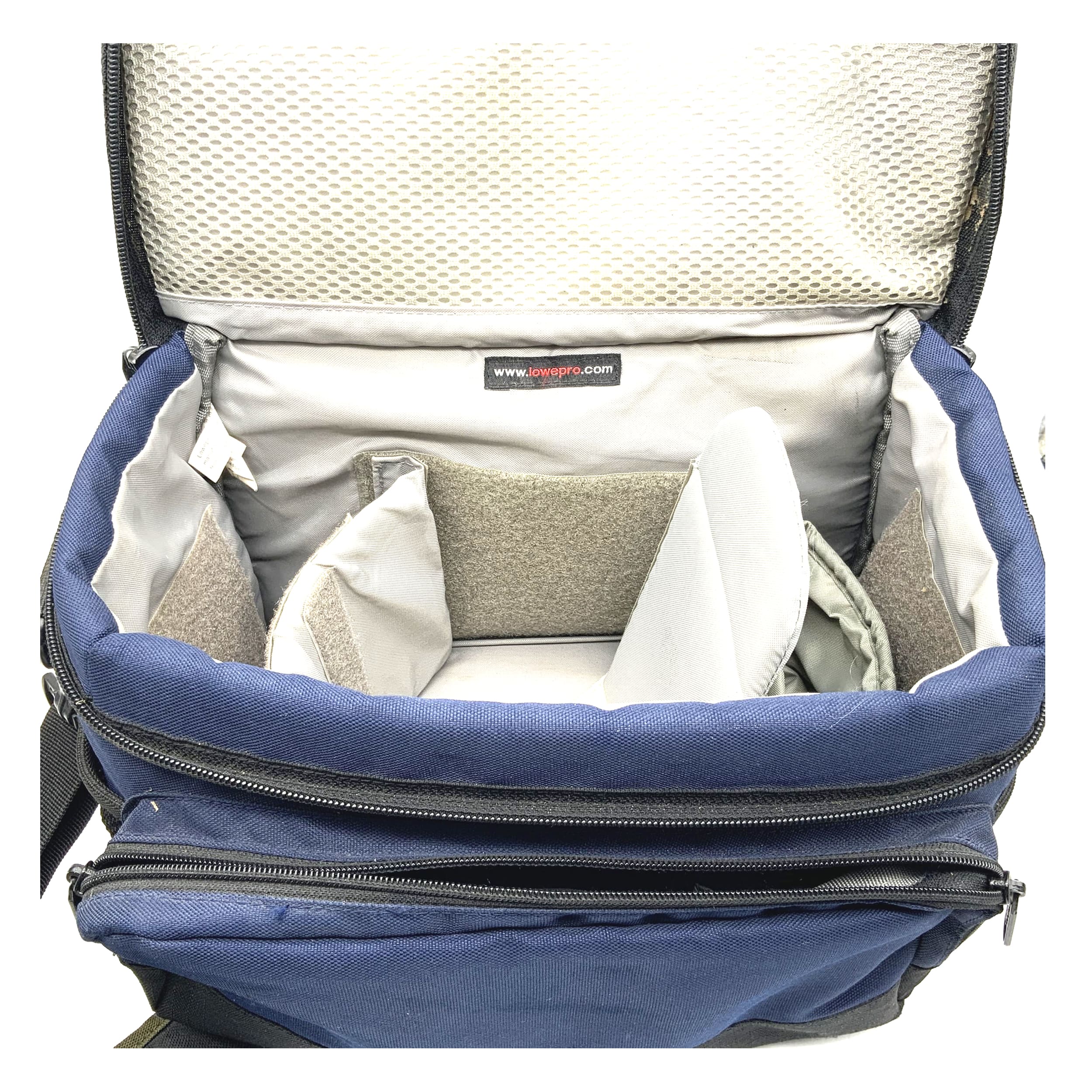 Lowepro Kameratasche Nova 4 blau/schwarz Umhängetasche ca. 30x13x20cm