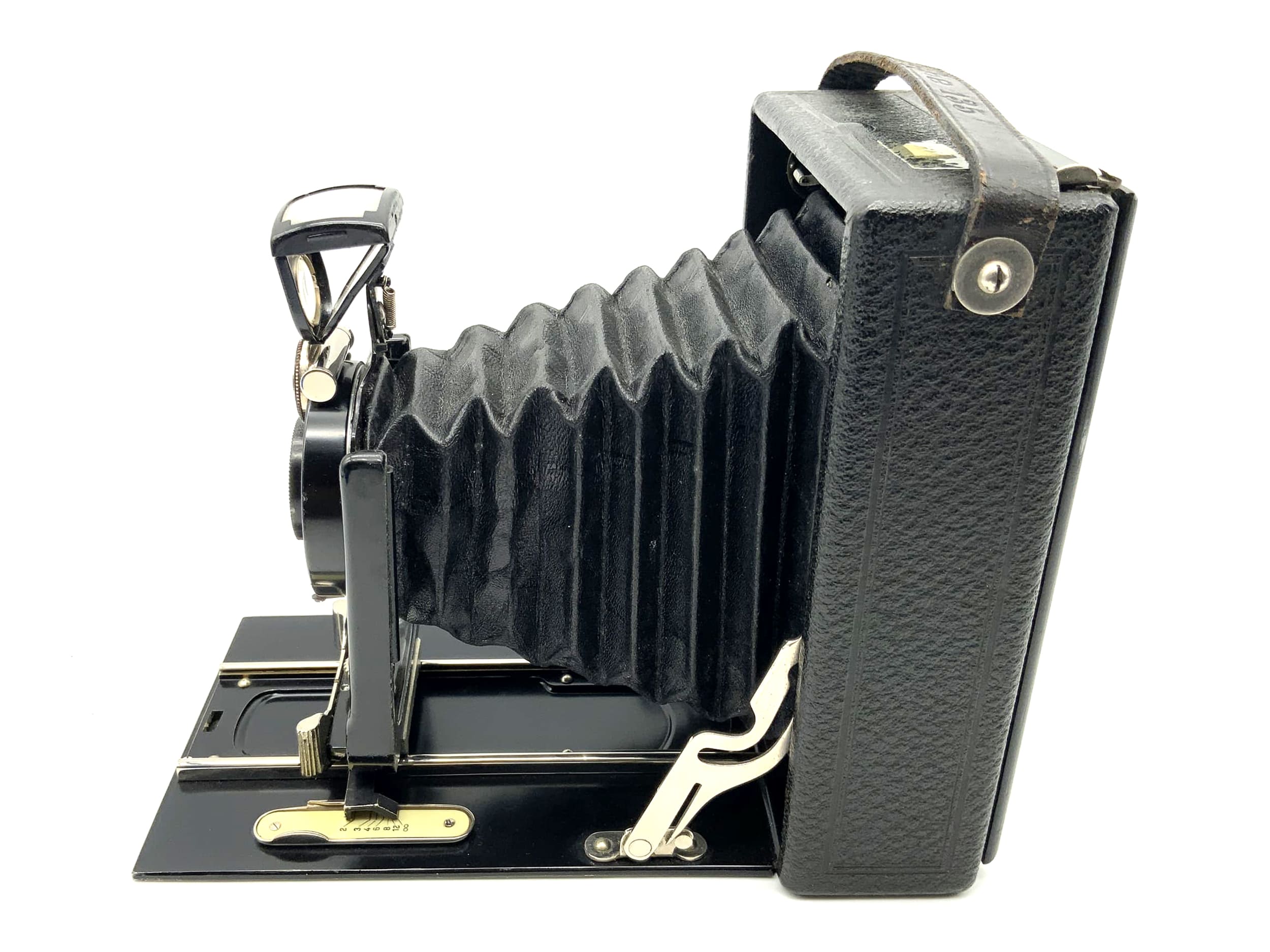 Ica Dresden Plattenkamera Rodenstock D. Anastigmat Eurynar 1:6.8 f=13.5cm 9x12