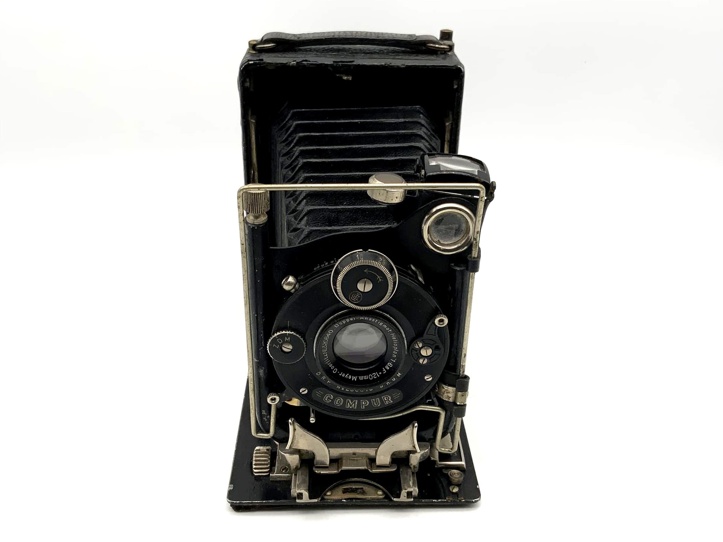 Busch Plattenkamera mit Meyer Görlitz Doppel-Anastigmat Heliopan 1:6.8 6x9