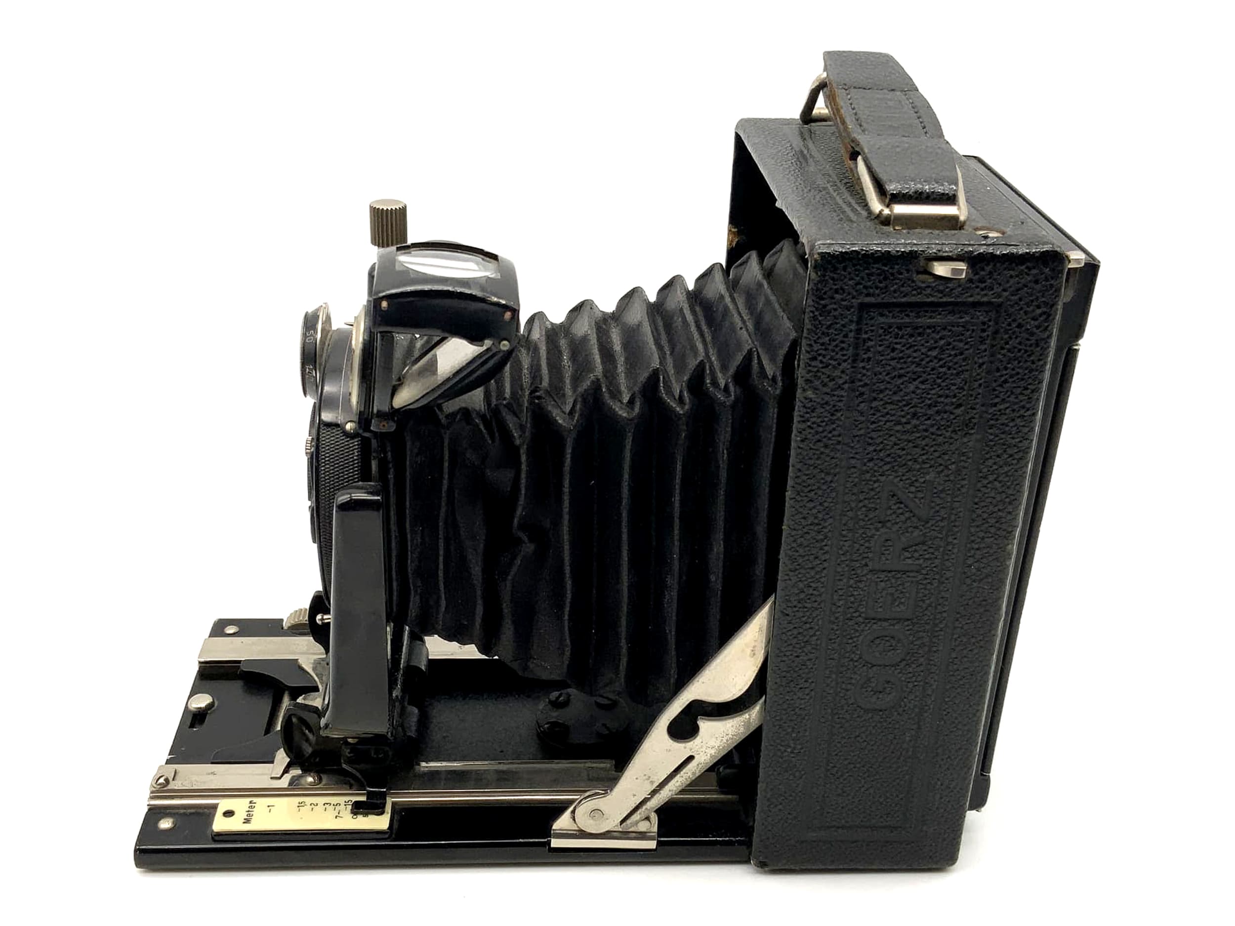 Goerz Plattenkamera mit Tenastigmat 1:6.3 F=12cm Objektiv 6x9 Tenax Compur