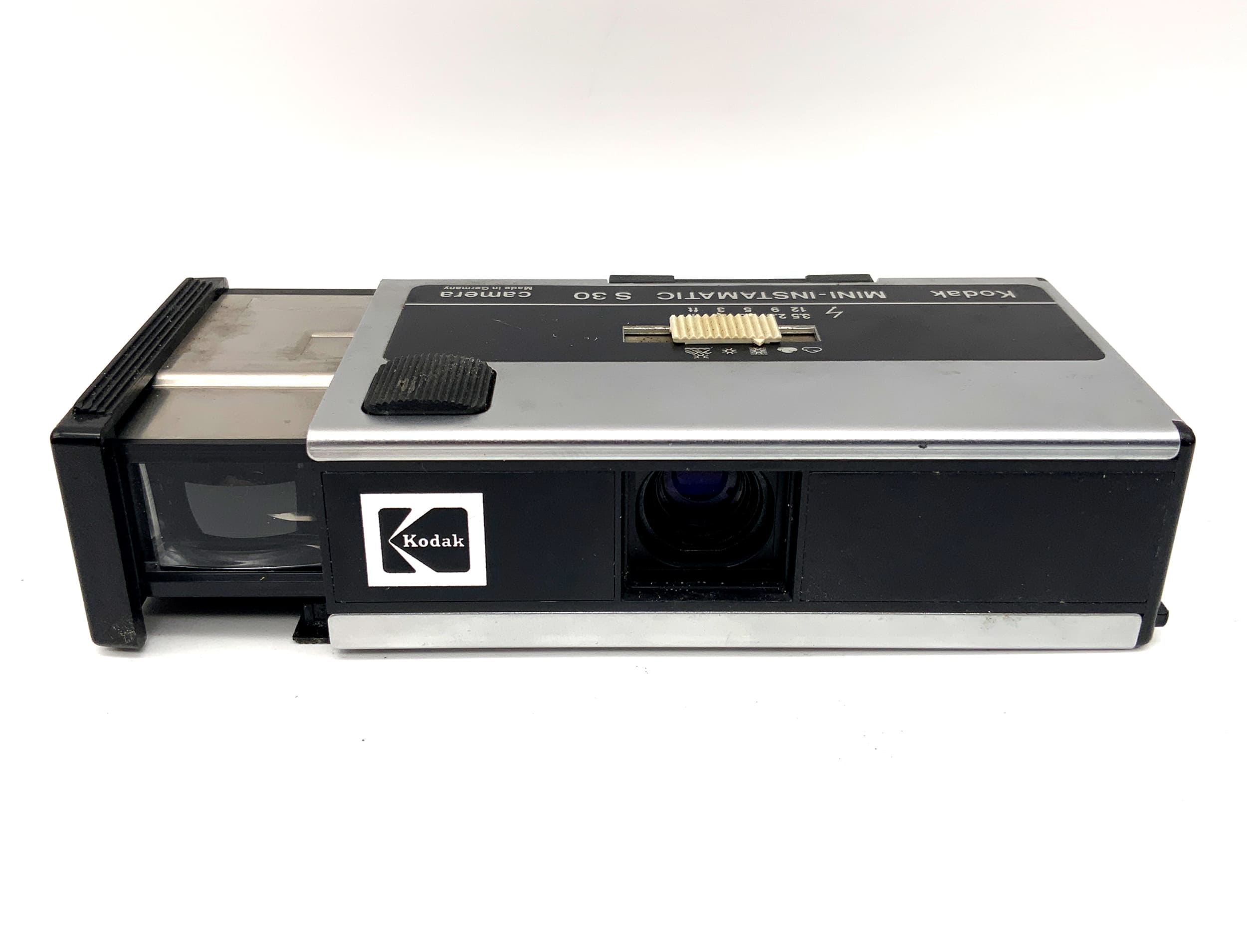 Kodak Mini-Instamatic S30 Sucherkamera mit Reomar 5.6/25 Miniatuarkamera