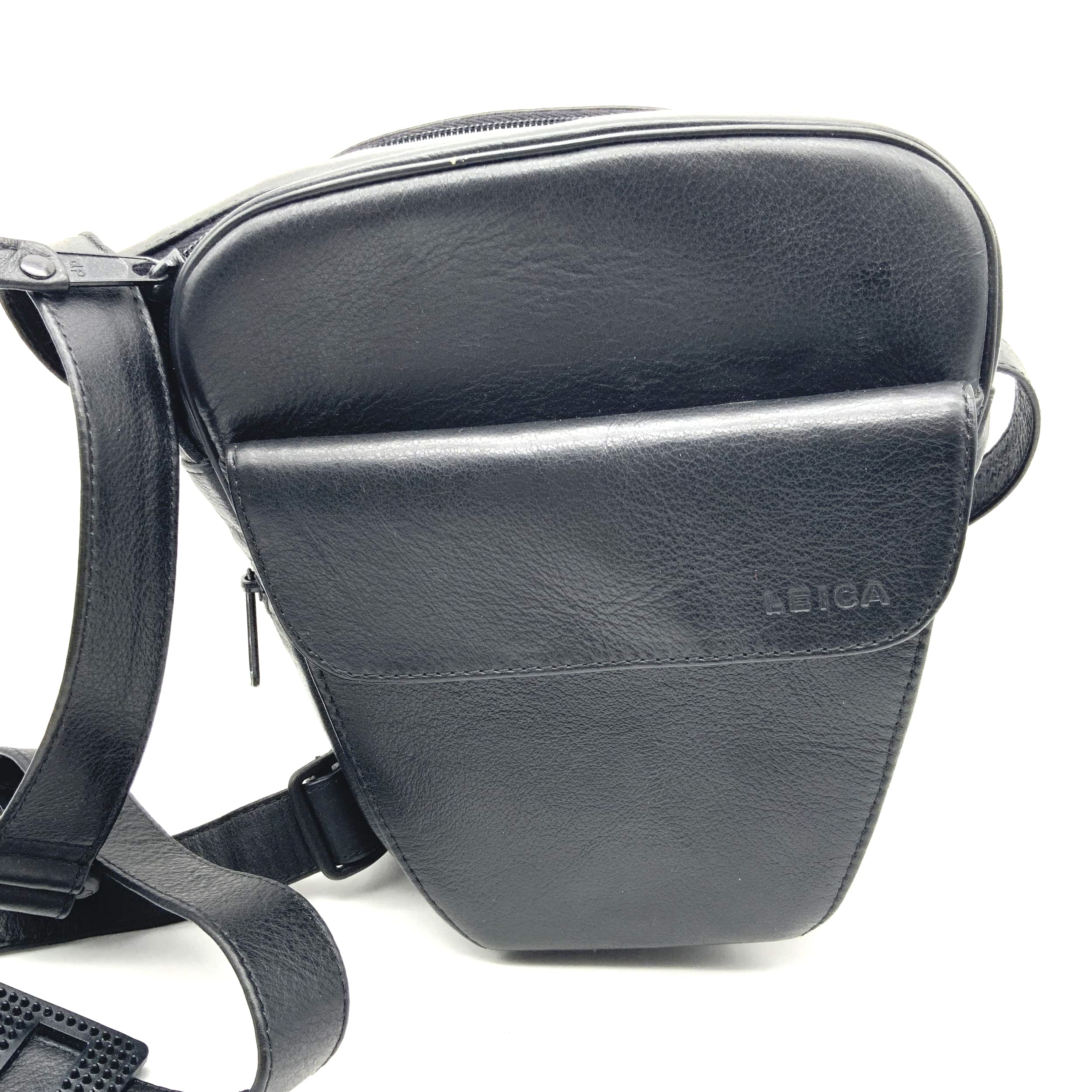 Leica Bereitschaftstasche R8 schwarz Leder Kameratasche für Leica R8 R9