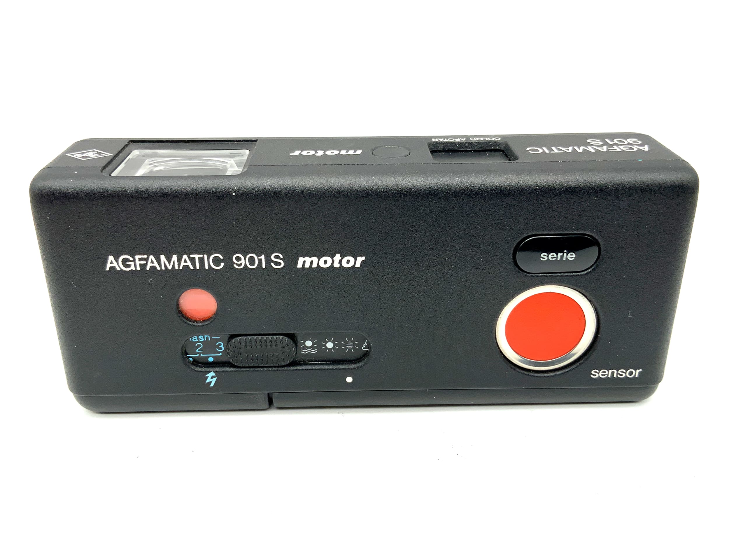 Agfa Agfamatic 901S motor Sucherkamera Color Apotar Miniatuarkamera Analogkamera