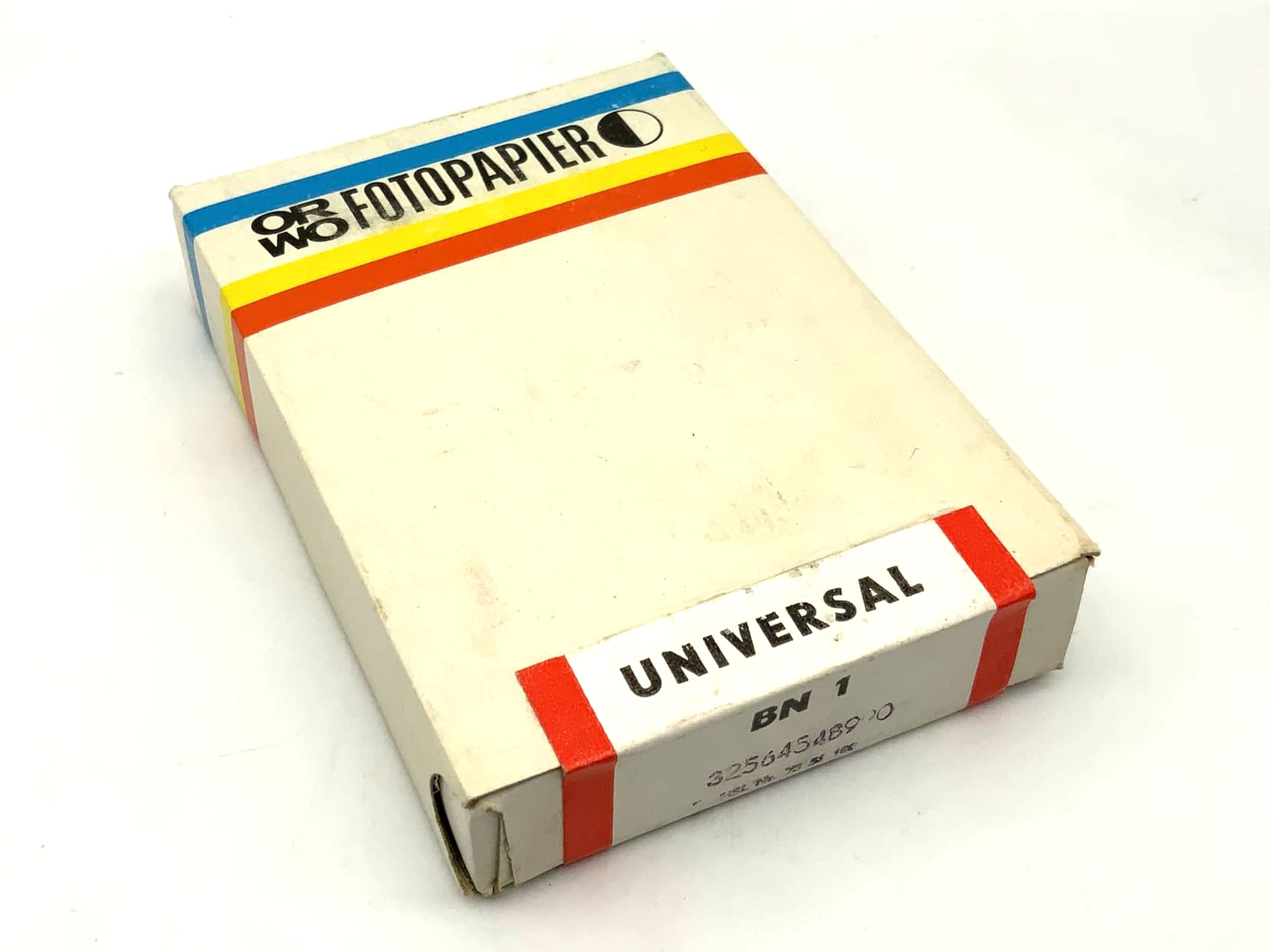 ORWO Fotopapier BN1 100 Blatt 7,4x10,5cm Neu universal BN1 Vergrößerungspapier