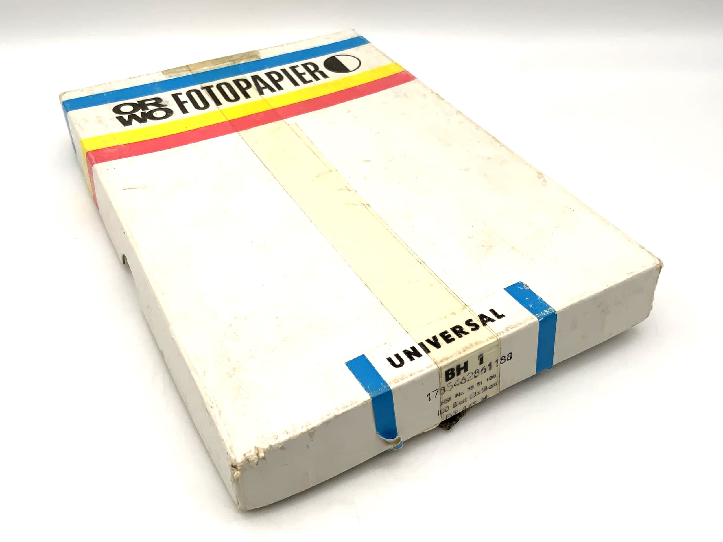 ORWO Fotopapier BH1 100 Blatt 13x18cm universal BH1 Vergrößerungspapier