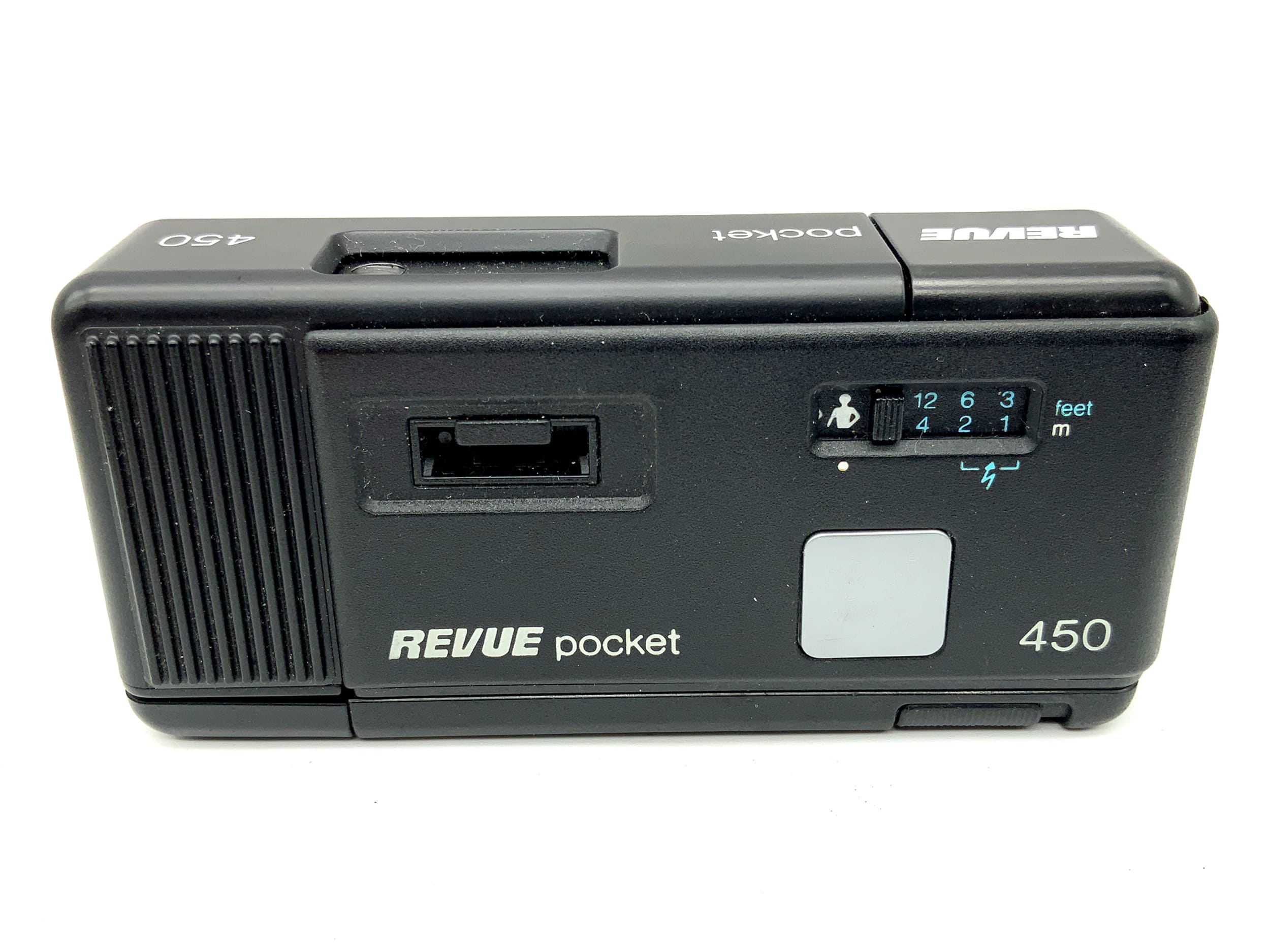 Revue Pocket 450 Sucherkamera mit Revuenon Miniatuarkamera Analogkamera