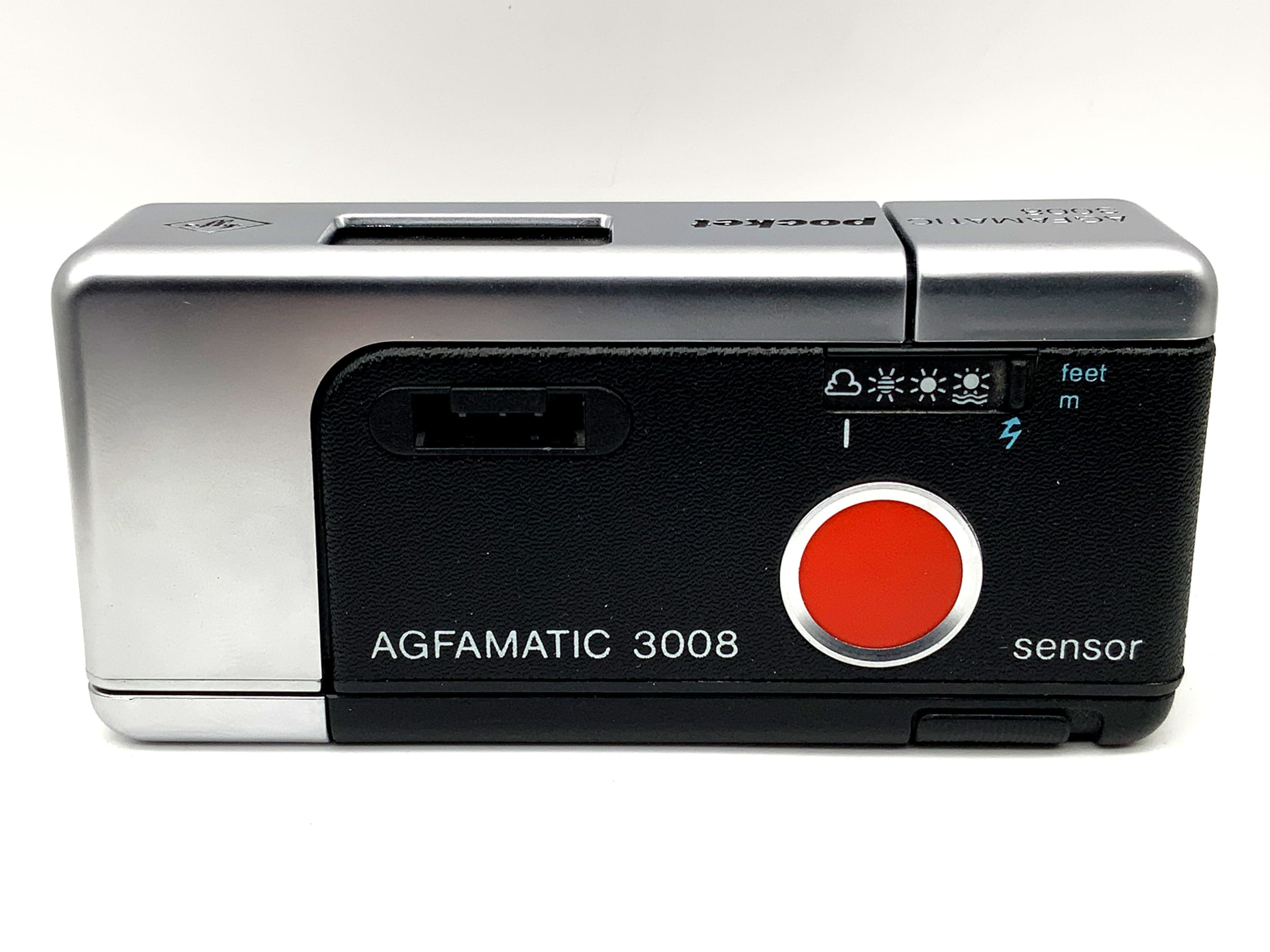 Agfa Agfamatic 3008 Sucherkamera mit Color Apotar Miniatuarkamera Analogkamera