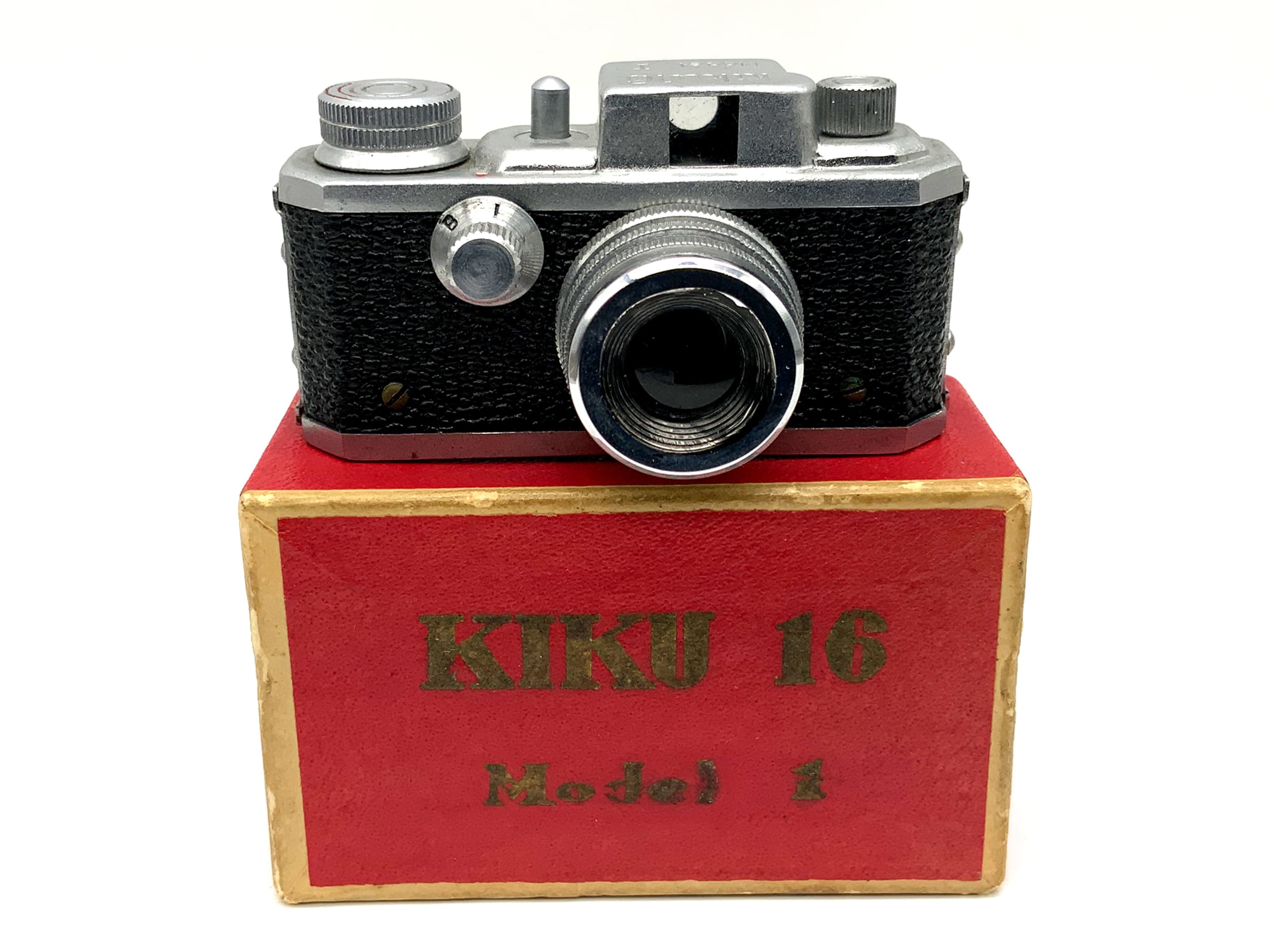 Kiku 16 Model I Sucherkamera Miniatuarkamera Kompaktkamera Analogkamera