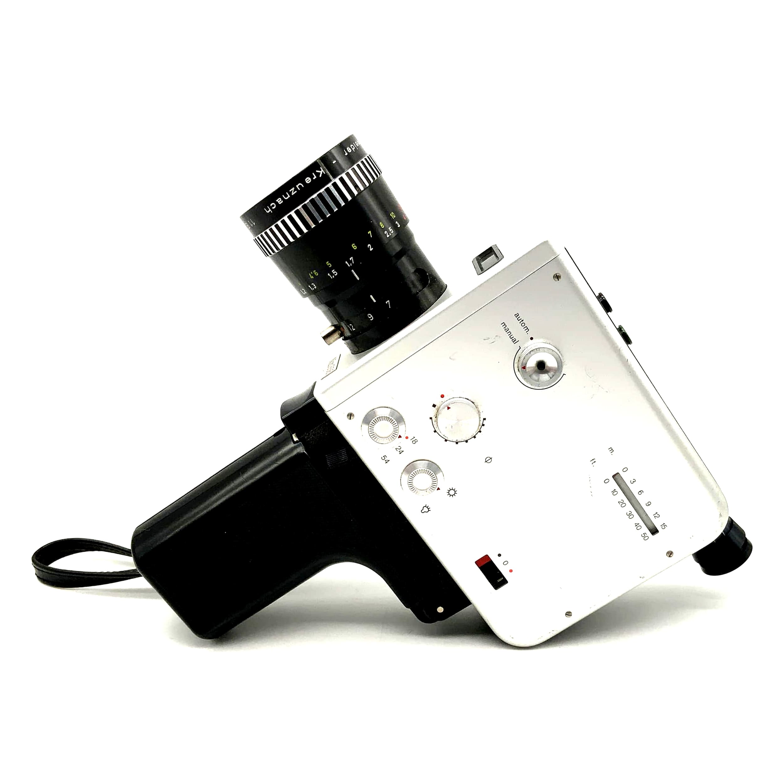 Braun Nizo S56 Filmkamera Schneider Kreuznach Variogon 1:1.8/7-56 Super 8 Kamera