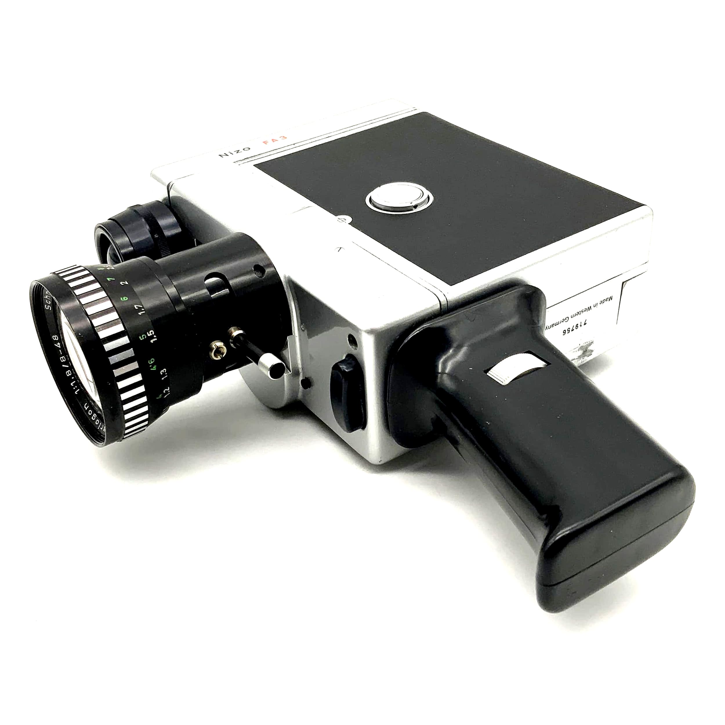 Braun Nizo FA3 Filmkamera Schneider Kreuznach Variogon 1:1.8/8-48 Super 8 Kamera