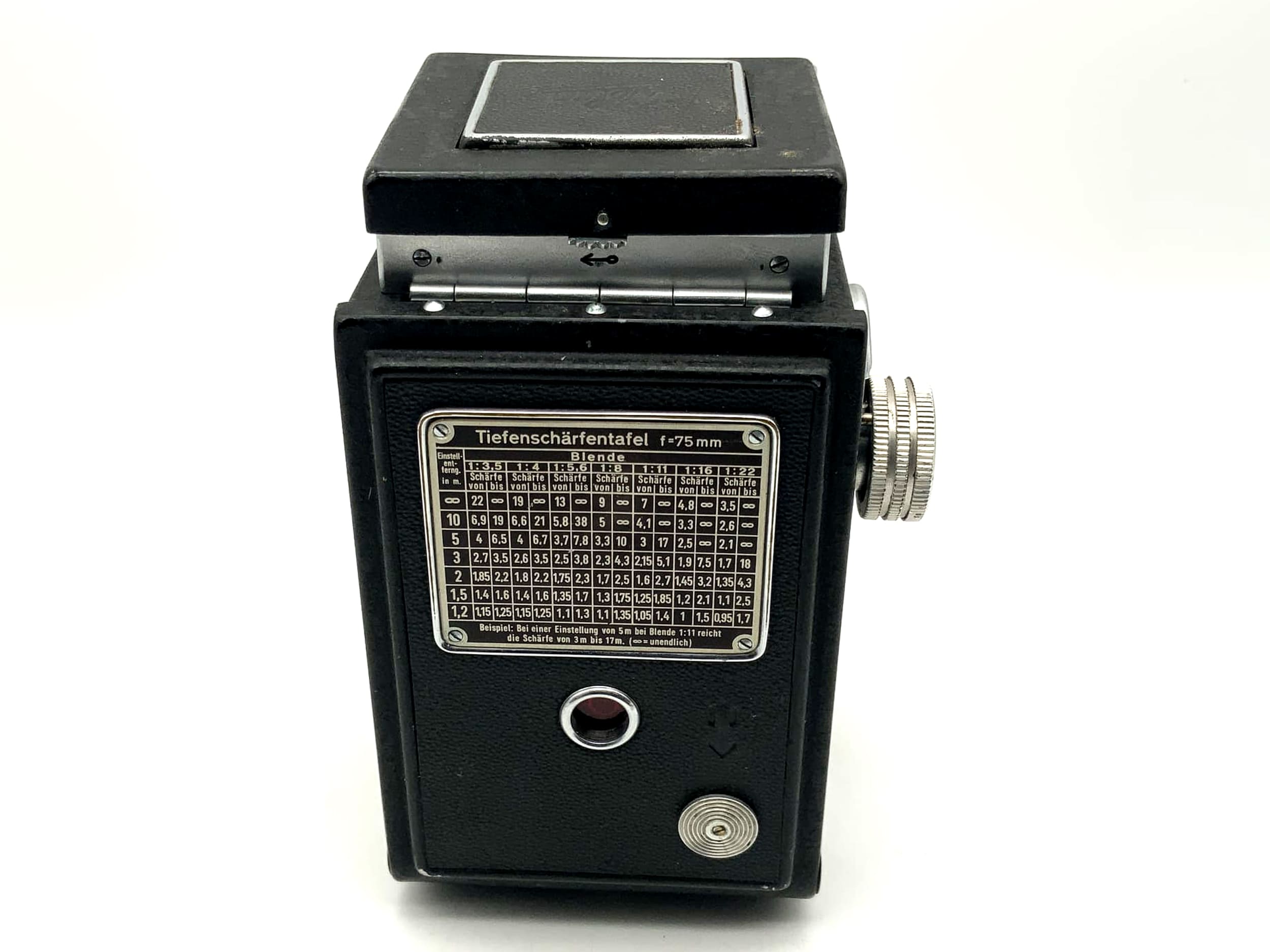 Welta Reflekta II TLR mit ROW Pololyt 1:3.5 / 75mm red V Vebur zweiäugige Kamera