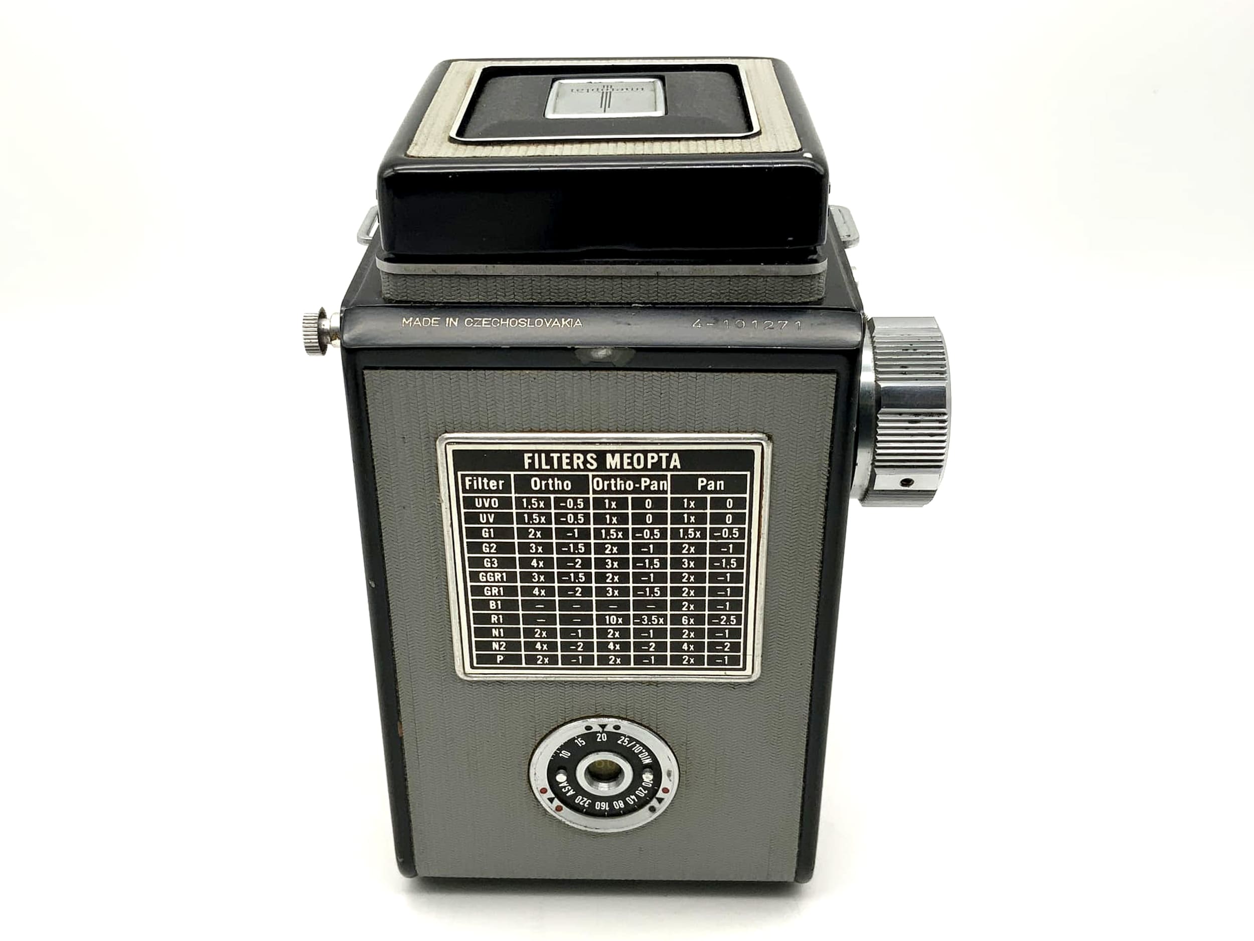 Meopta flexaret VI automat TLR mit Belar 3.5/80 Metax 6 zweiäugige Kamera