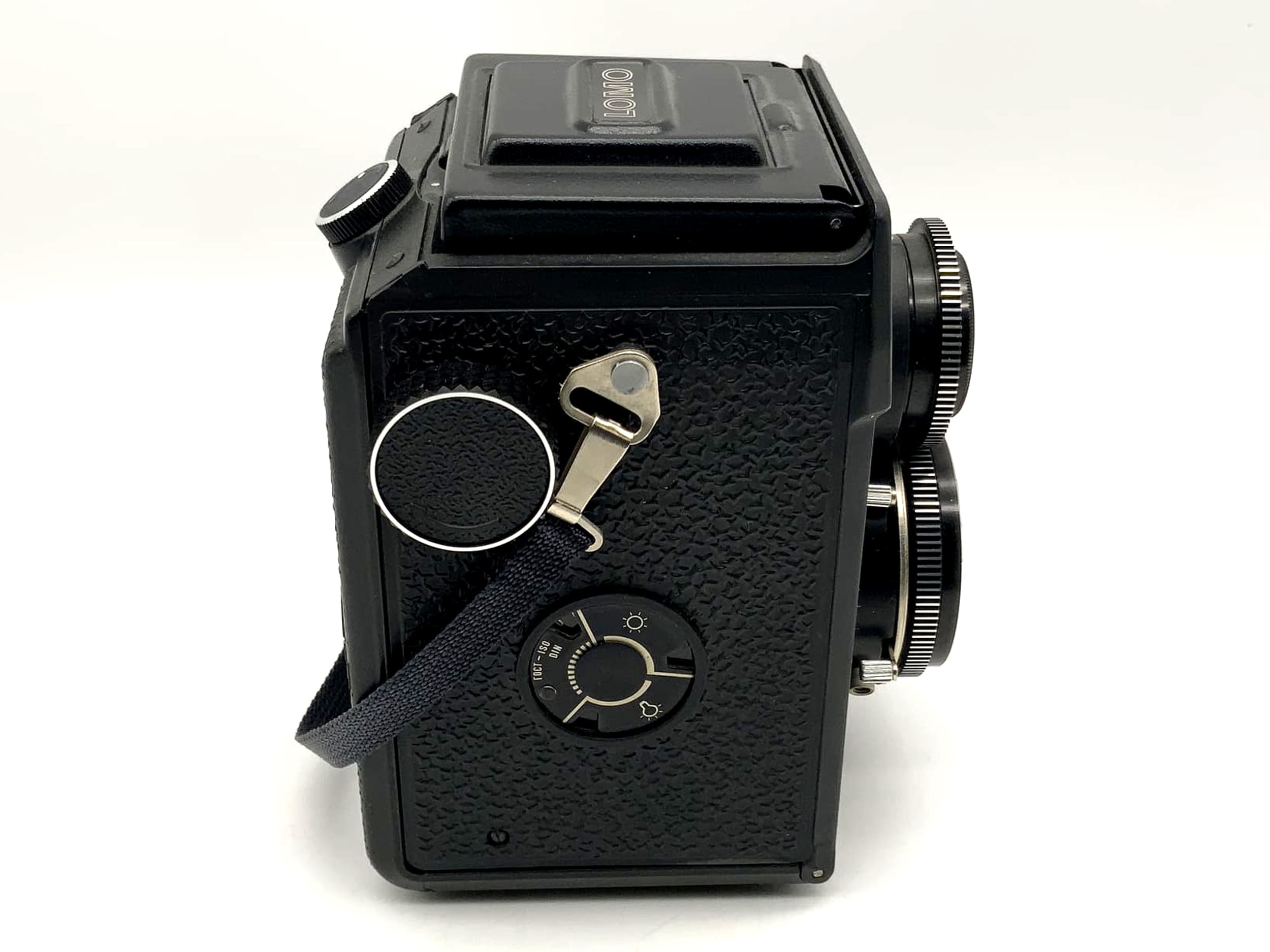 Lomo Lubitel 166 universal TLR mit T-22 4.5/75 USSR zweiäugige Kamera