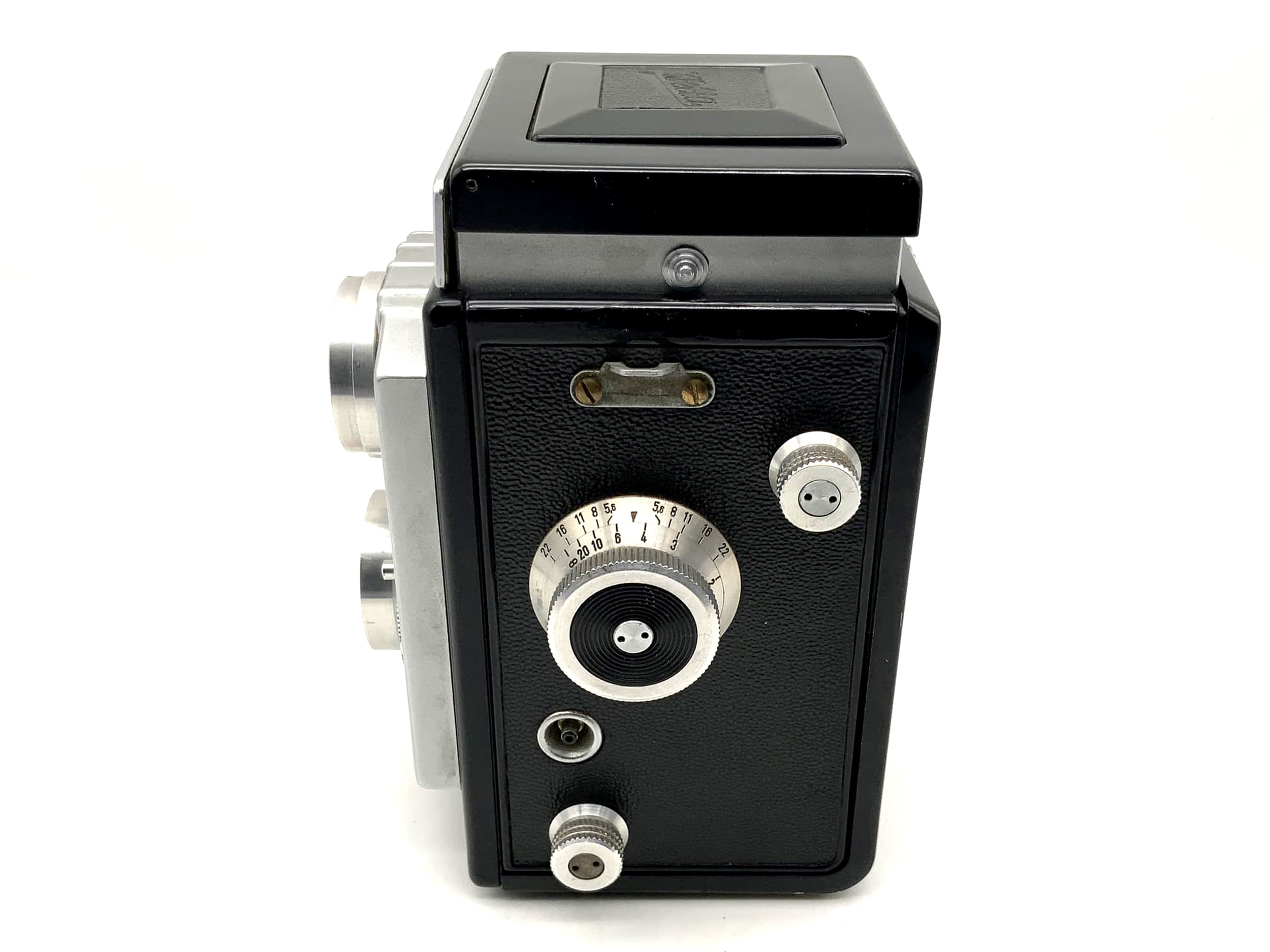Welta Weltaflex TLR mit E.Ludwig Meritar 1:3.5 / 75mm red V Vebur zweiäugig