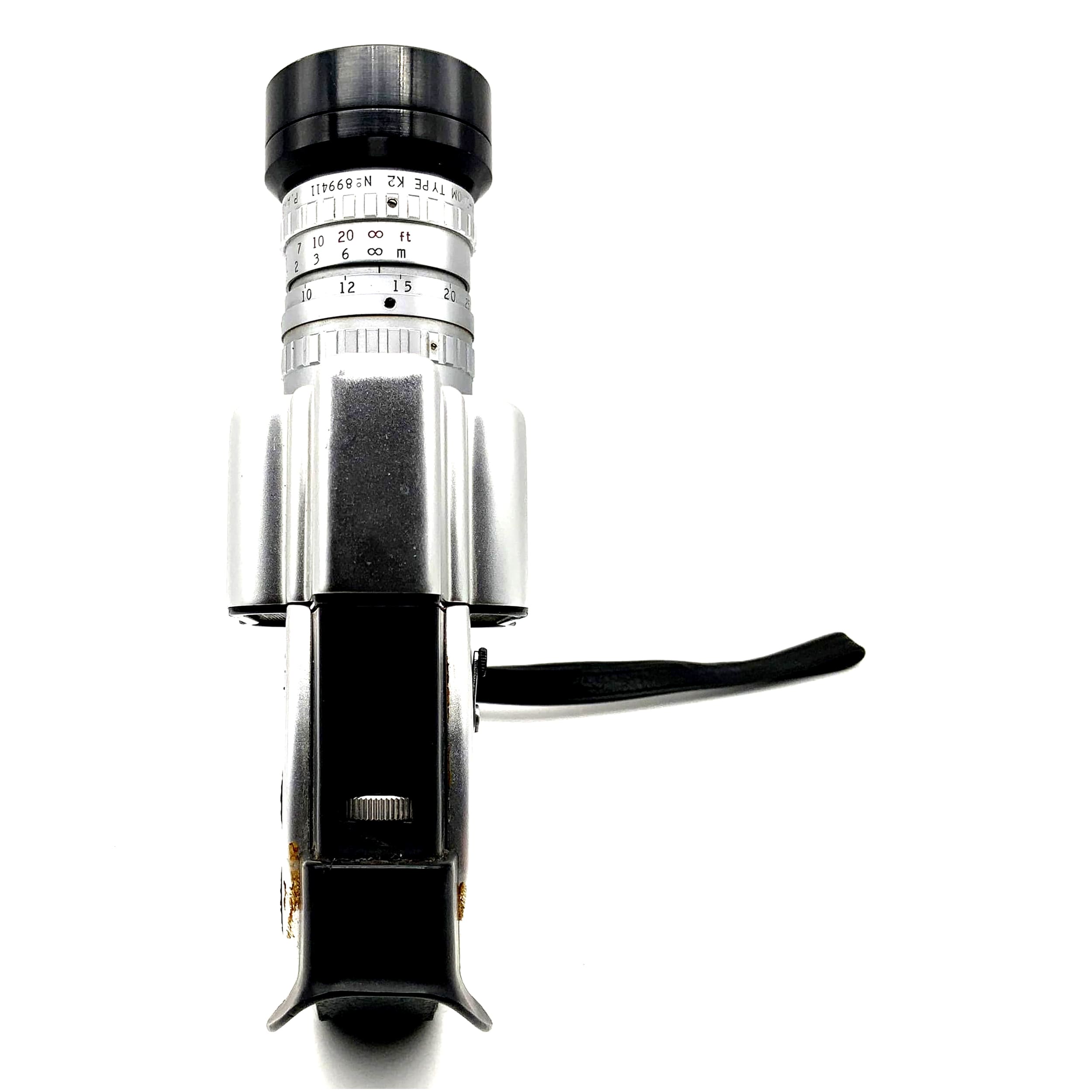 Carena Zoomex Filmkamera mit Angenieux Zoom Type K2 1.8//7.5-35mm Super 8 Kamera