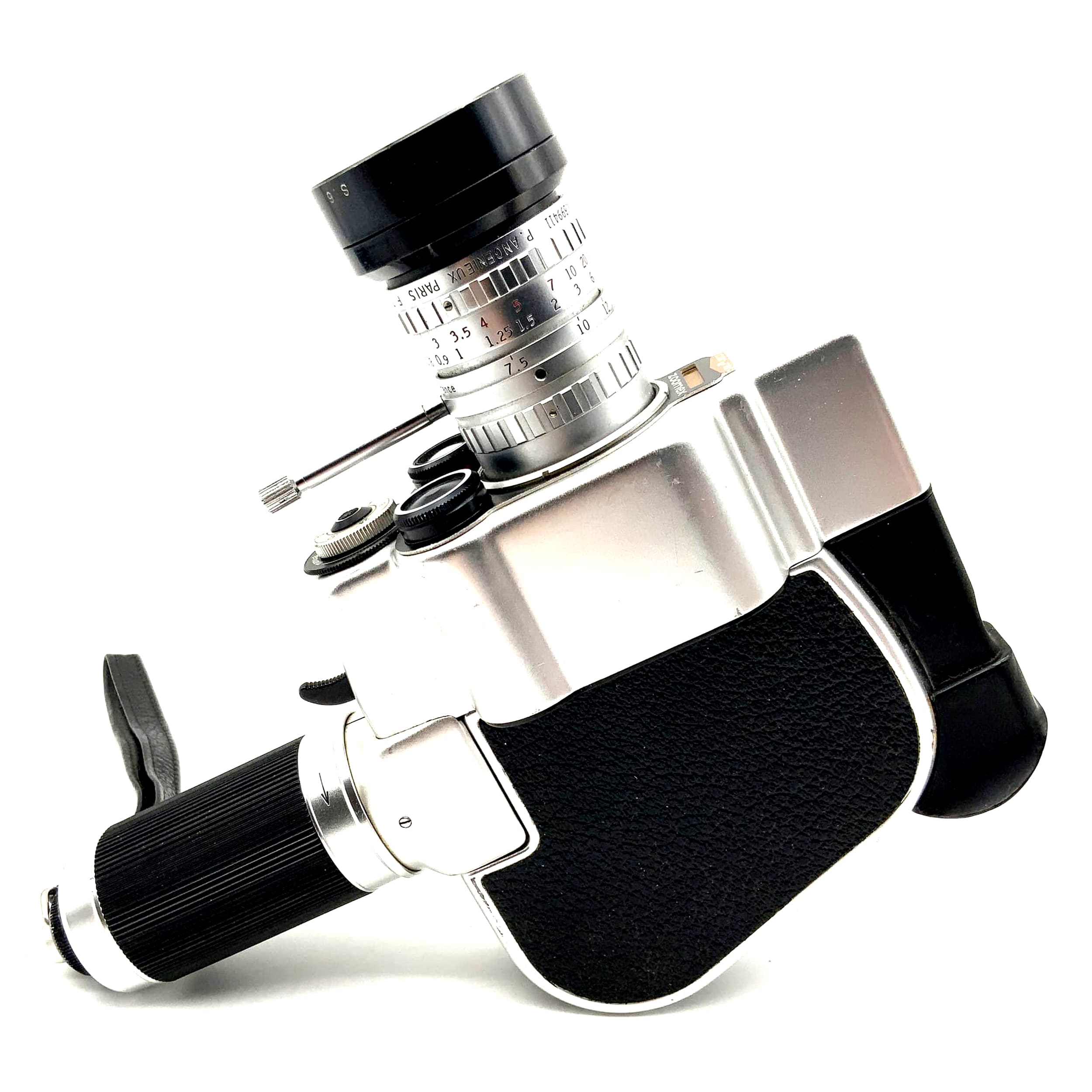 Carena Zoomex Filmkamera mit Angenieux Zoom Type K2 1.8//7.5-35mm Super 8 Kamera