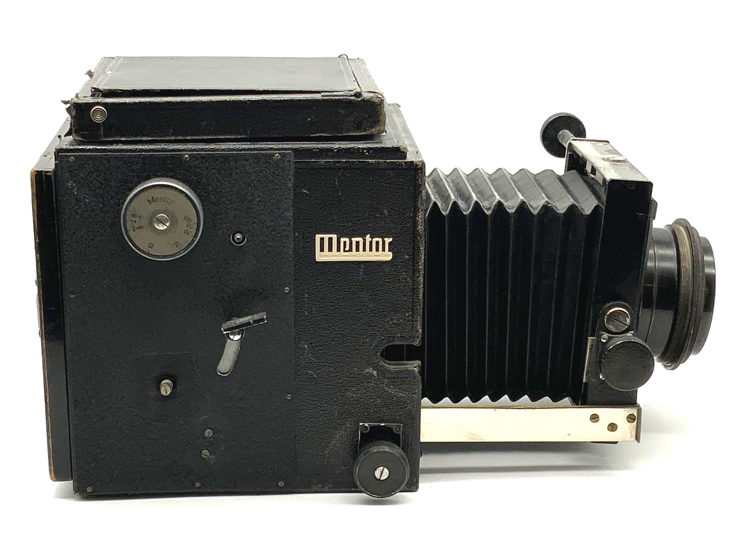 Mentor Atelier-Reflex Plattenkamera mit Tessar 1:4.5 f=25cm SLR Analogkamera