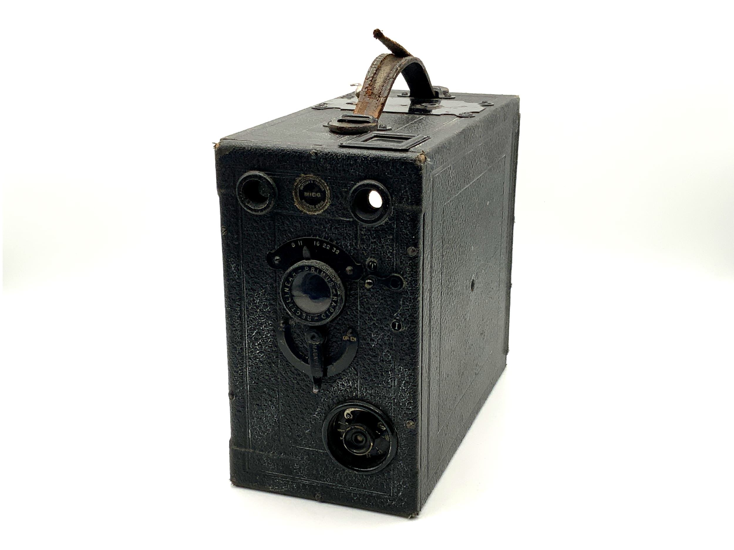 Midg Box 4 Boxkamera mit Rectilinear-Primus-Rapid Analogkamera Camera