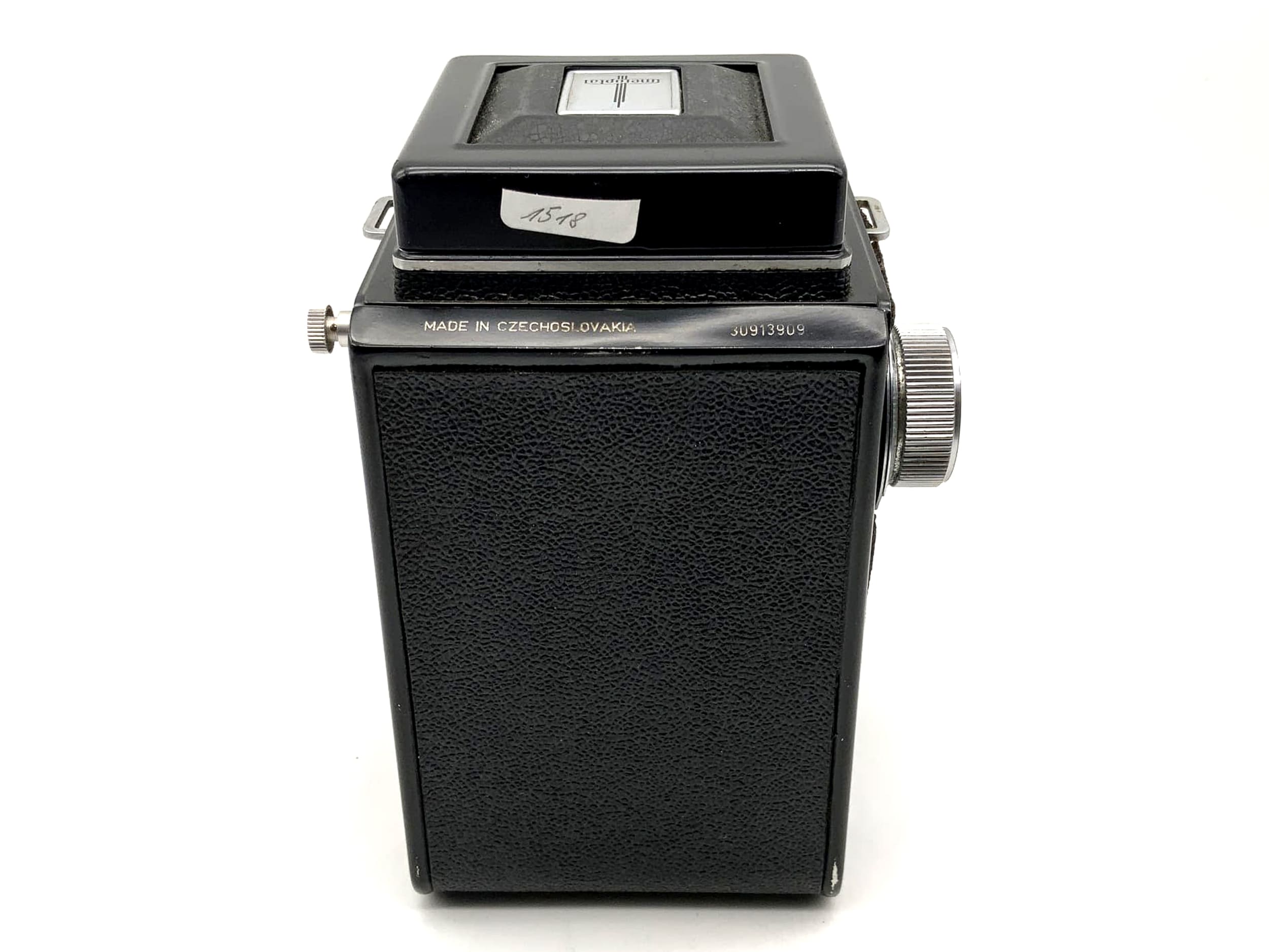 Meopta flexaret TLR mit Belar 3.5/80 Prontor-SVS zweiäugige Kamera Defekt