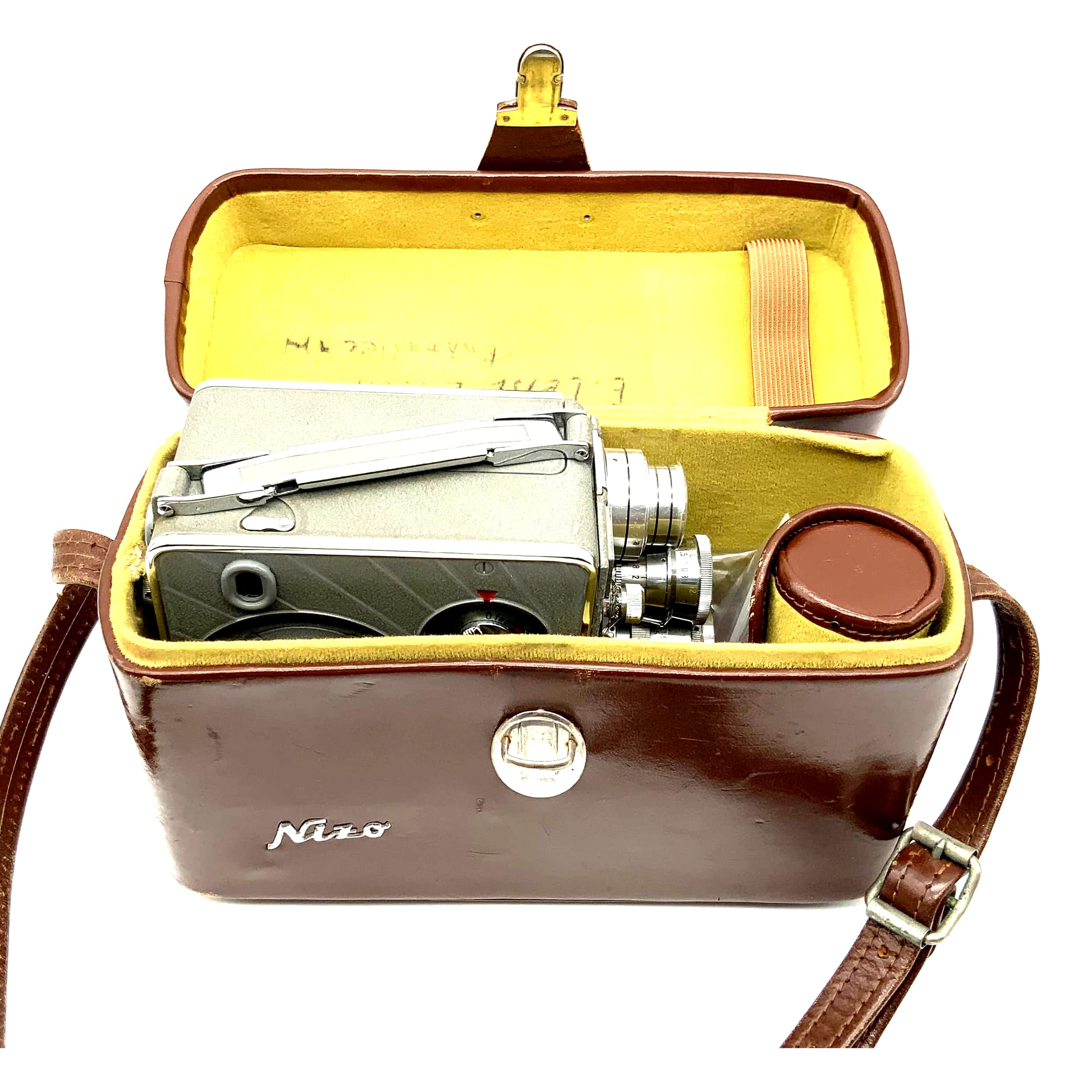 Braun Nizo Heliomatic 8 S2R Filmkamera mit Euron 1:2.8 f=37,5mm Super 8 Kamera