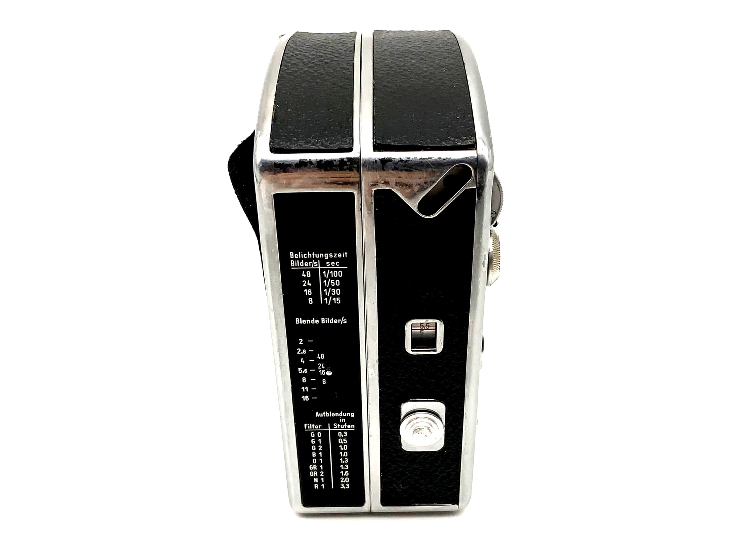 Pentacon Pentaka 8 Filmkamera mit Carl Zeiss Biotar 2/12,5 Super 8 Kamera