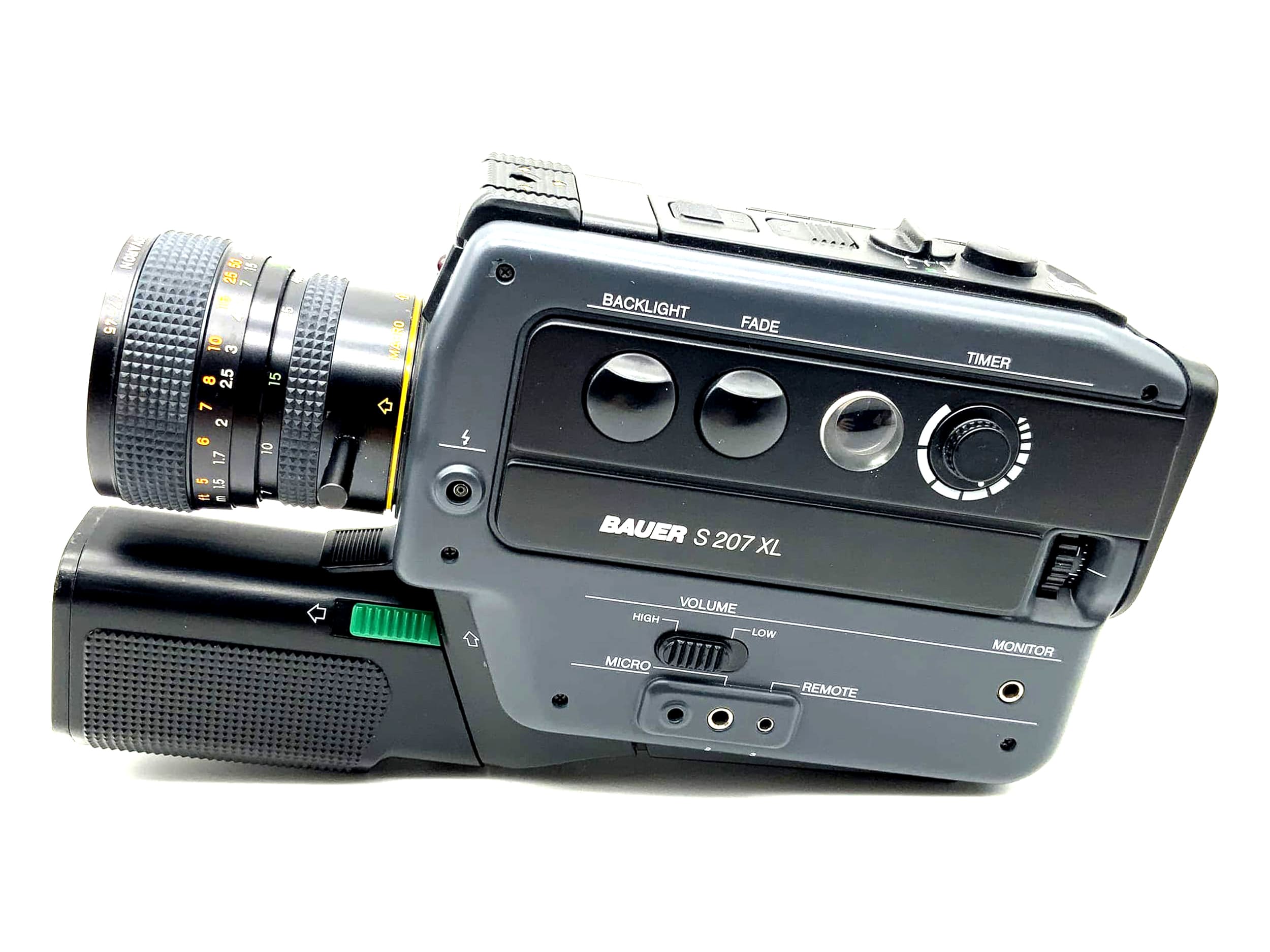 Braun S 207 XL Filmkamera mit Neovaron 1,2/7-45 Super 8 Kamera movie camera