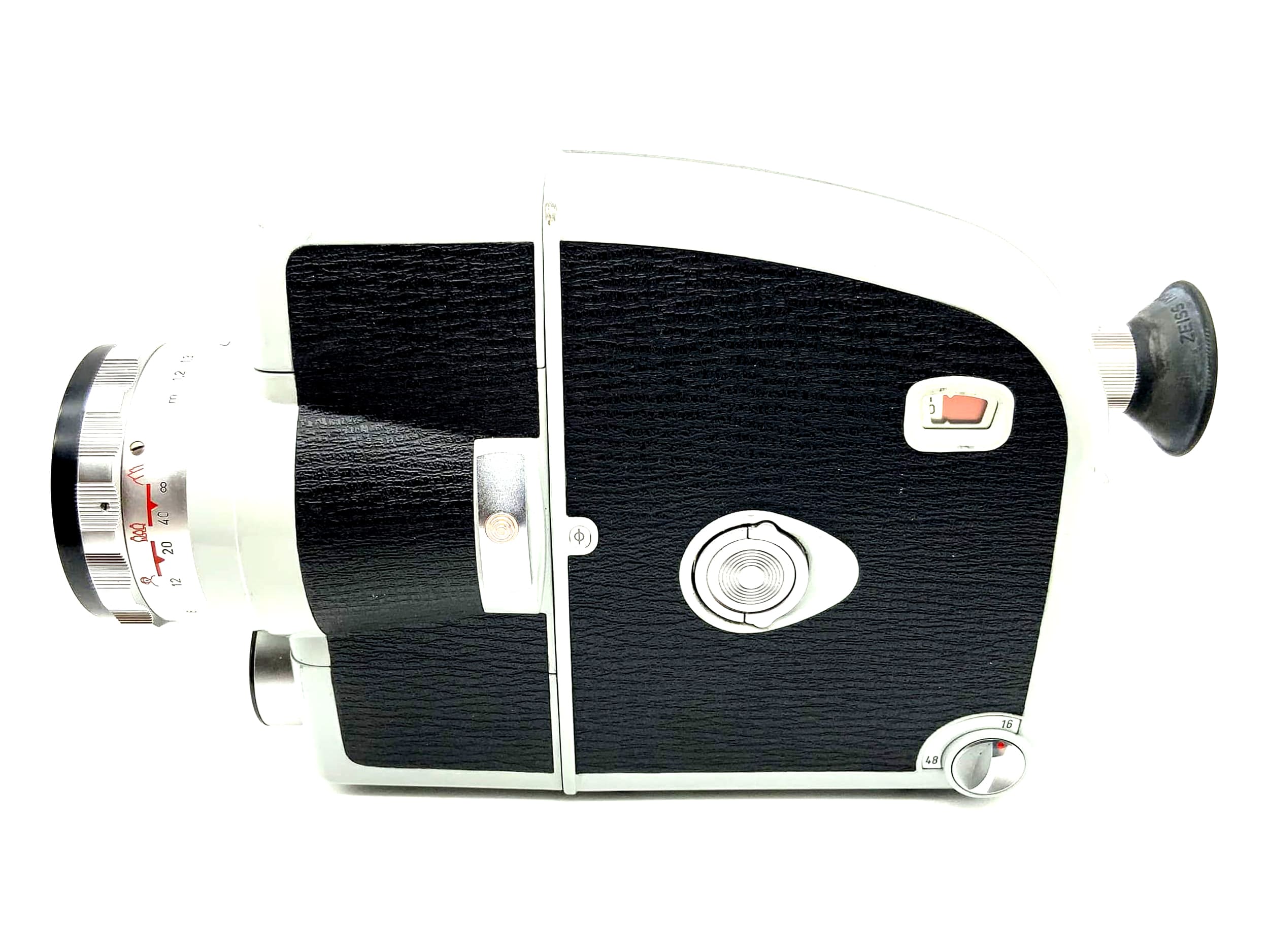 Zeiss Ikon Moviflex super Filmkamera mit Vario Sonnar 1:1.9/7.5-30mm Super 8