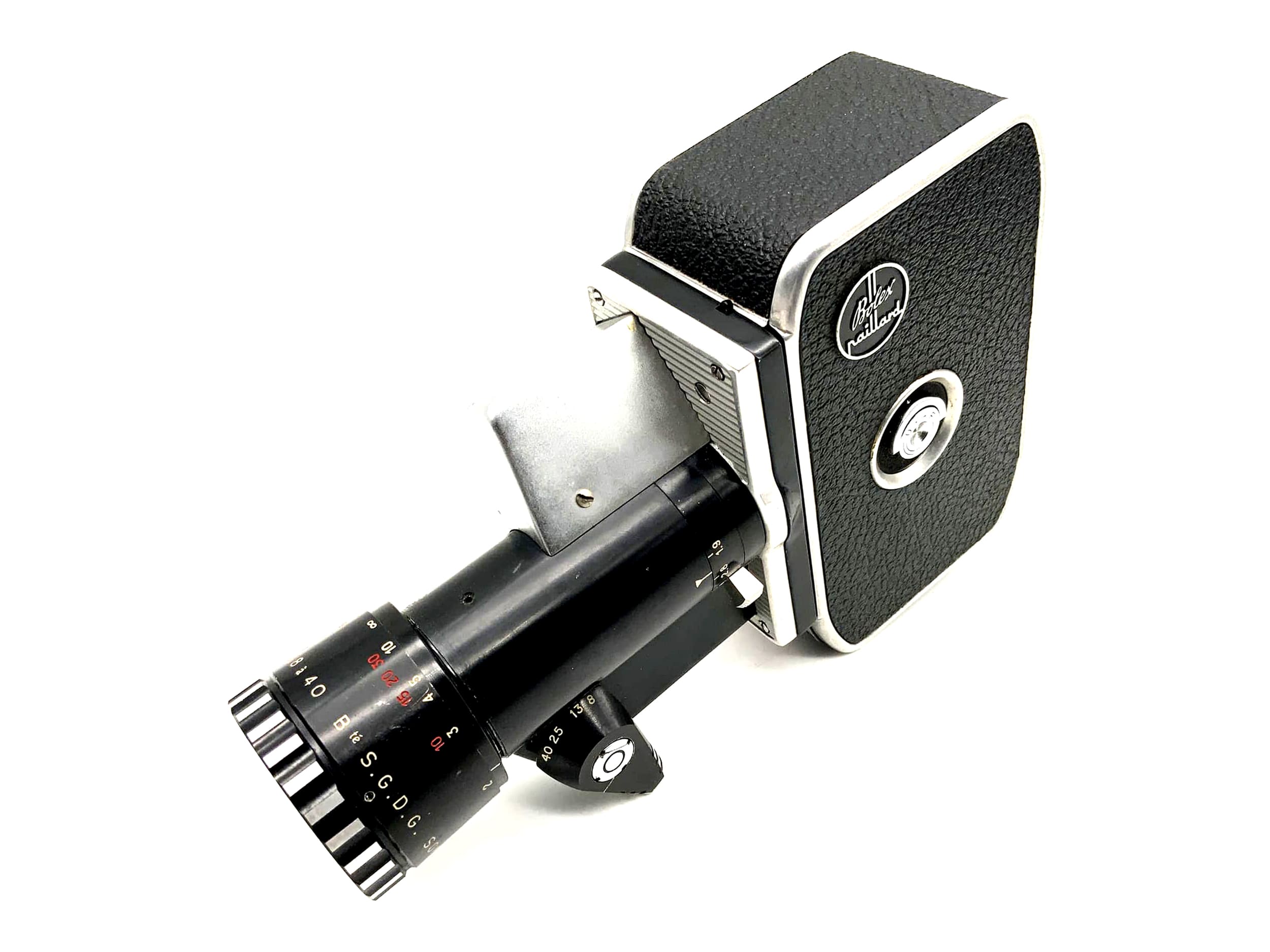 Bolex P1 Zoom Reflex Filmkamera mit Pan Cinor 1:1.9 f=8-40mm Super 8 Kamera
