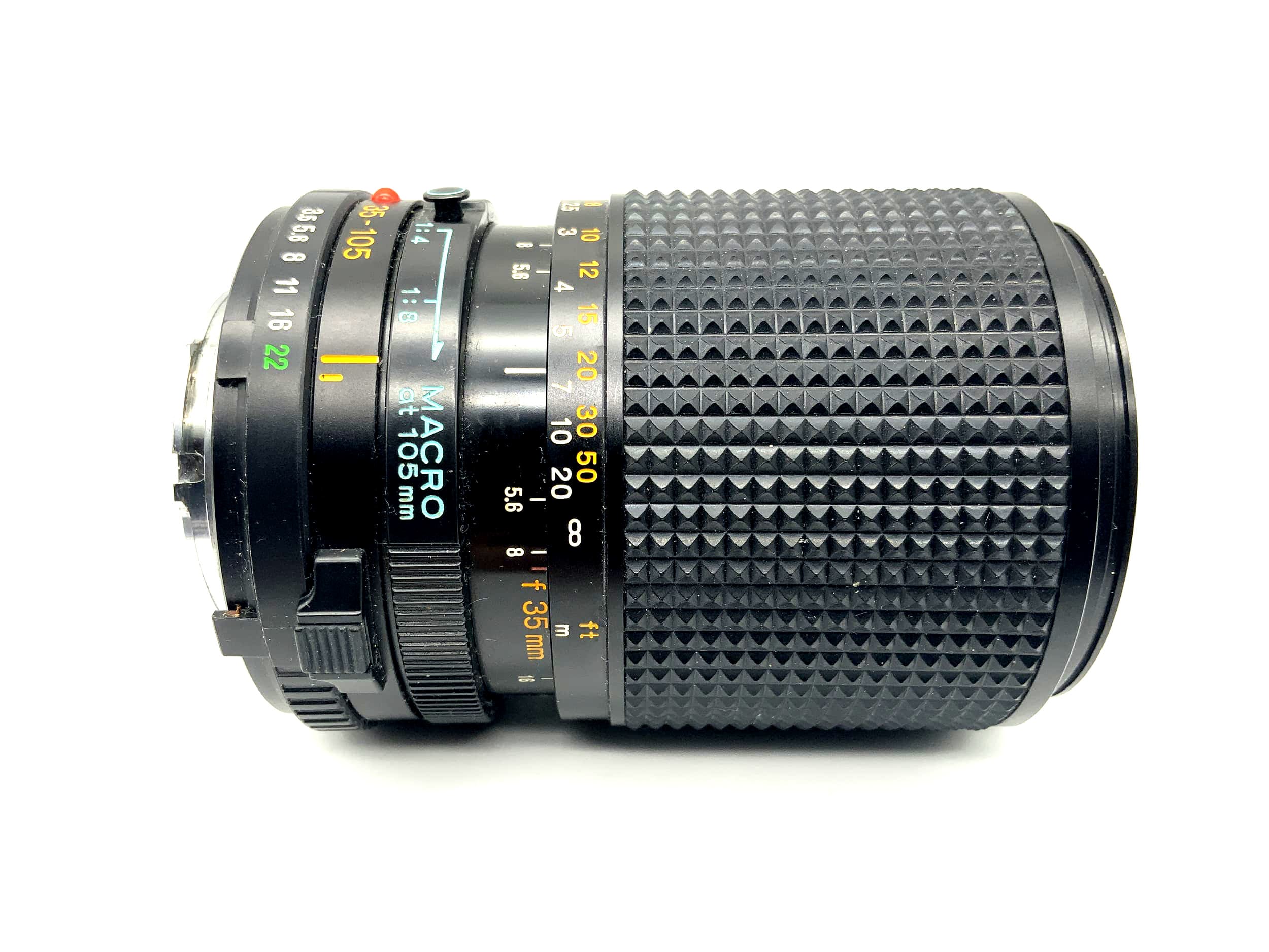 Minolta 35-105mm 1:3.5-4.5 Objektiv Macro Zoom Kamera Camera Lens (Minolta MD)