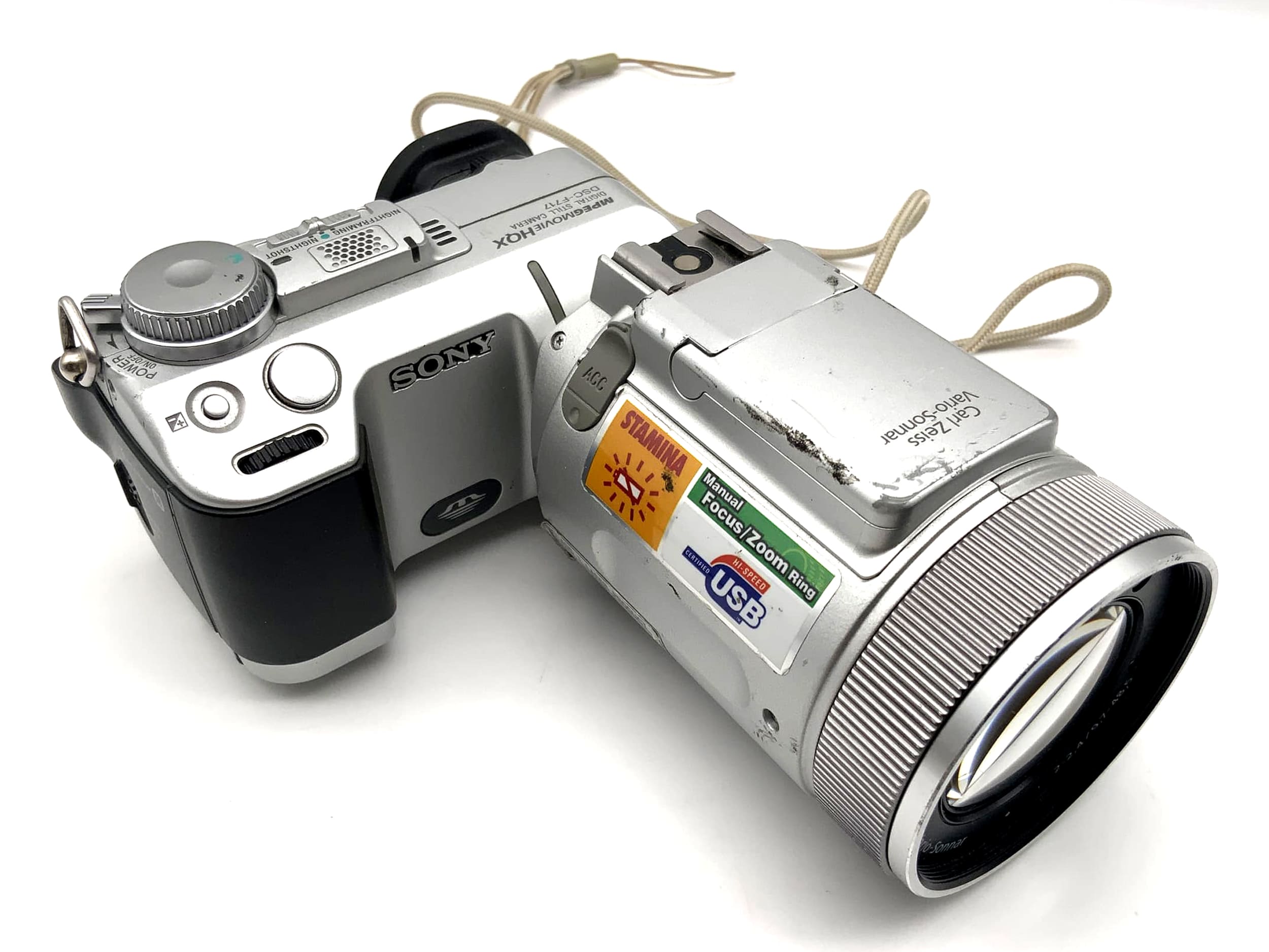 Sony MPEG Movie HQX DSC-F717 Camcorder Videokamera mit Akku