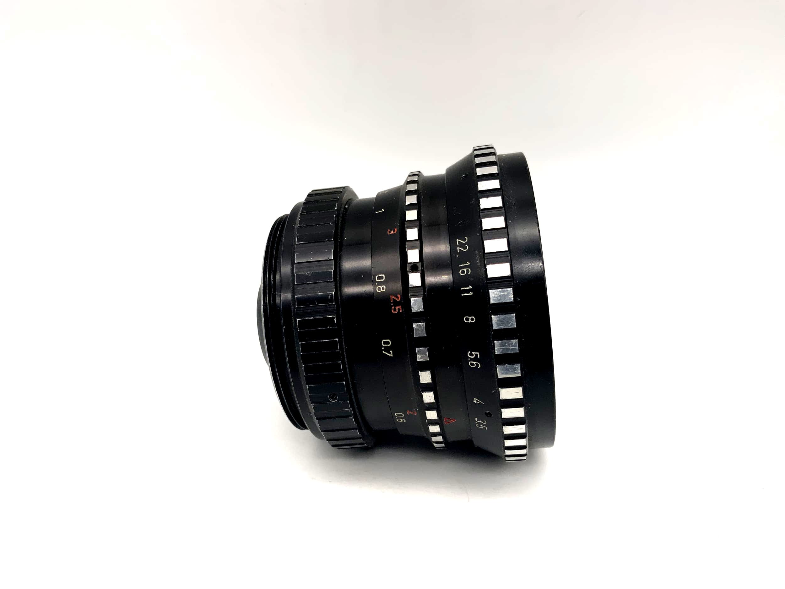 Enna München 35mm 1:3.5 Objektiv Lithagon Zebra Kamera Camera Lens (M42)