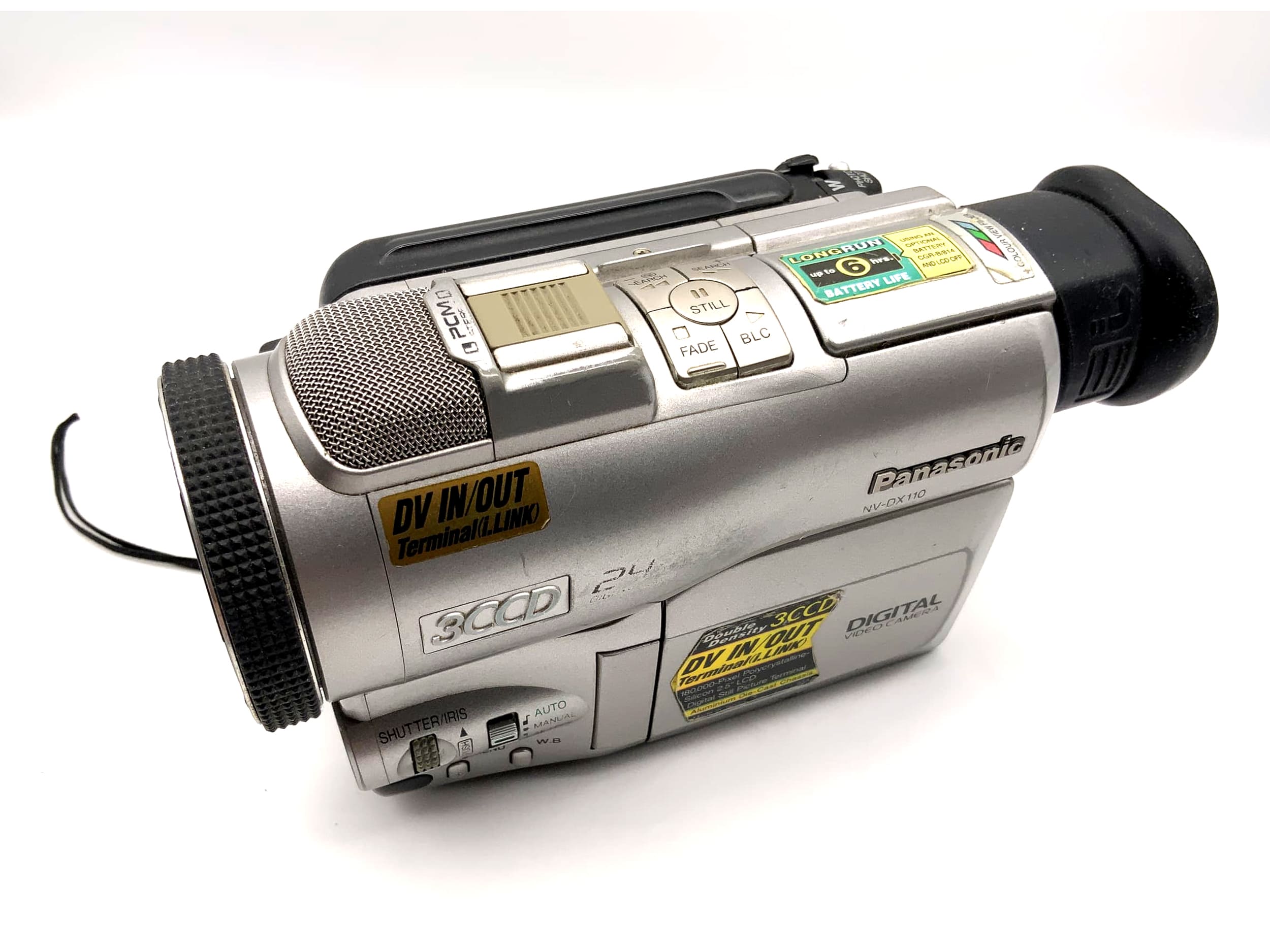 Panasonic NV-DX110 3CCD Camcorder Videokamera mit Akku