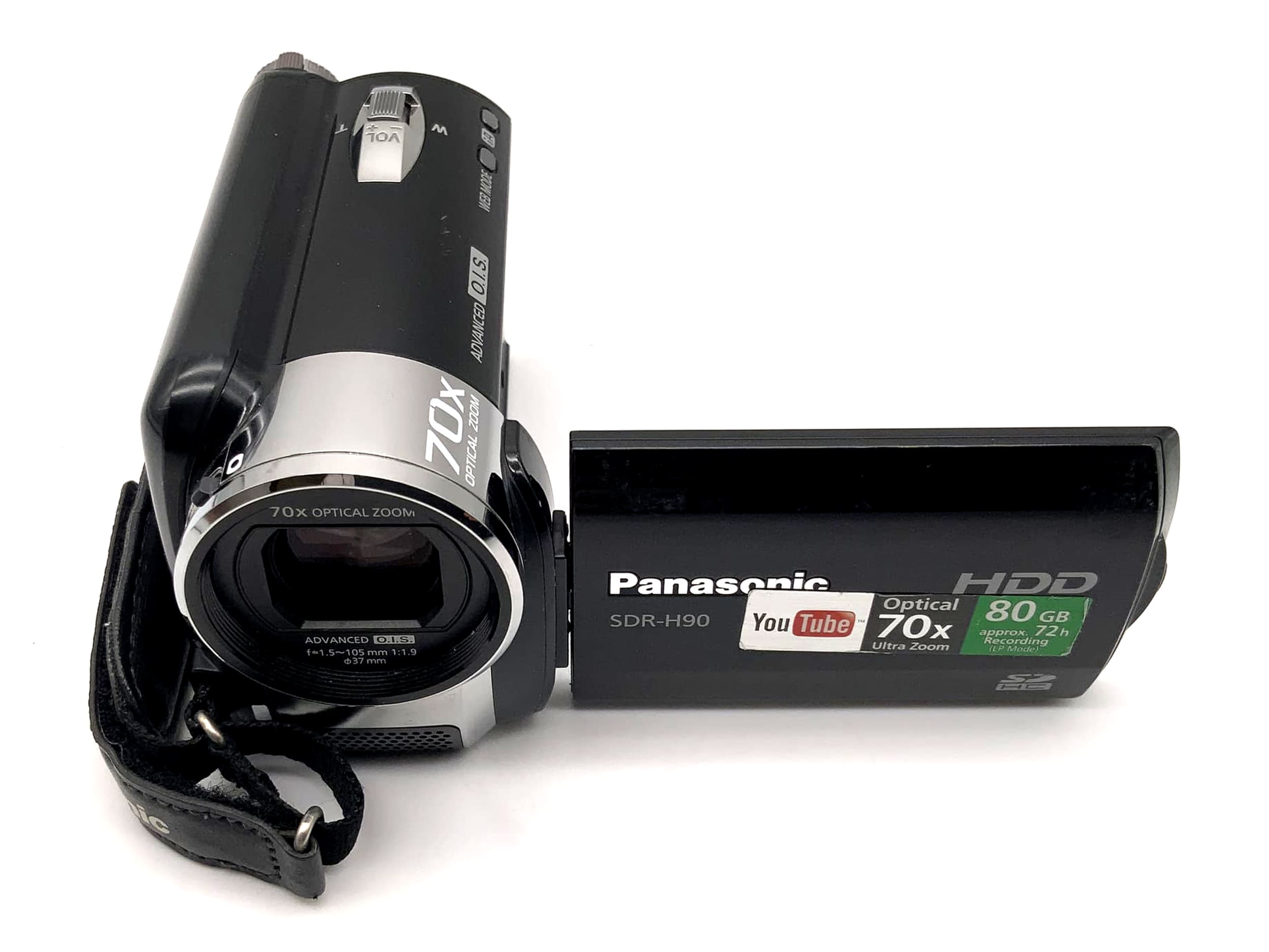 Panasonic SDR-H90 Camcorder Videokamera mit Akku