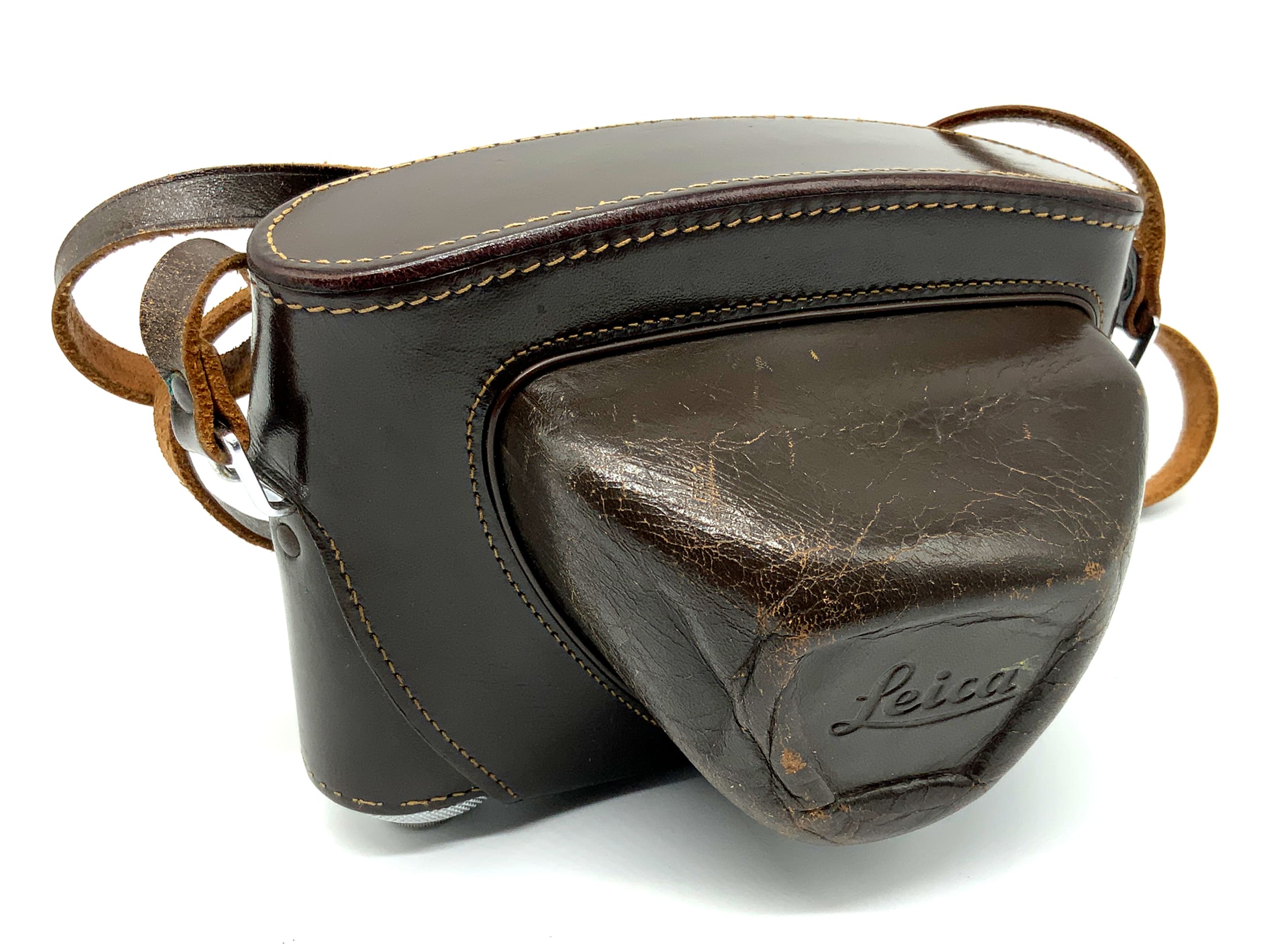 Leica M3 Bereitschaftstasche braun Leder Case ever ready Fototasche Kameratasche