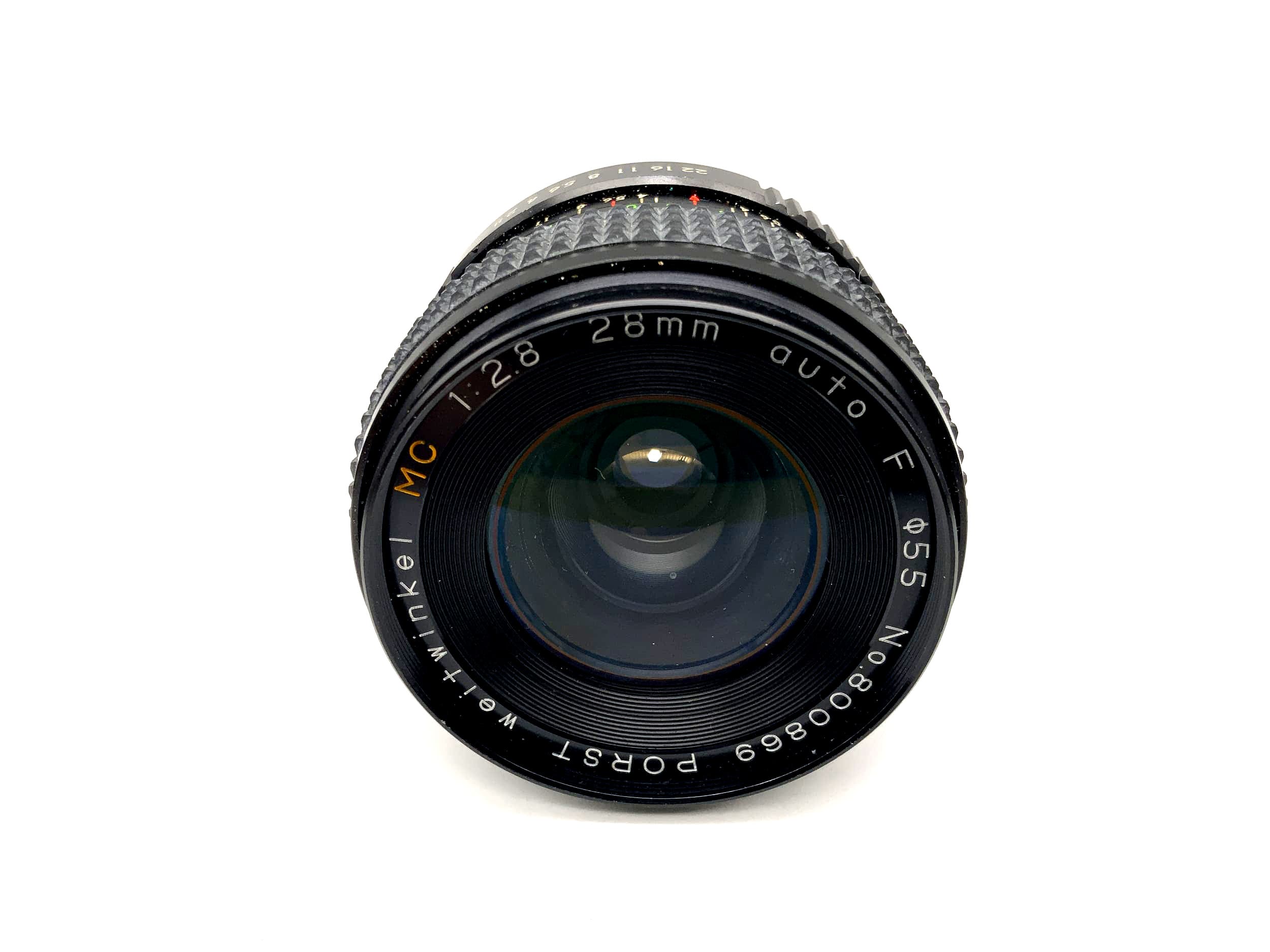 Porst 28mm 1:2.8 Objektiv Weitwinkel ww MC auto F Kamera Camera Lens (Pentax K)