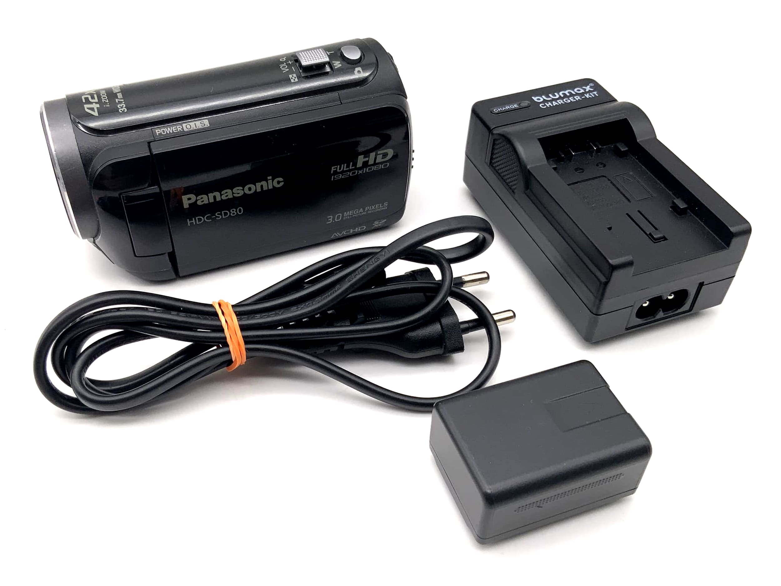 Panasonic HDC-SD80 Camcorder Videokamera mit Akku