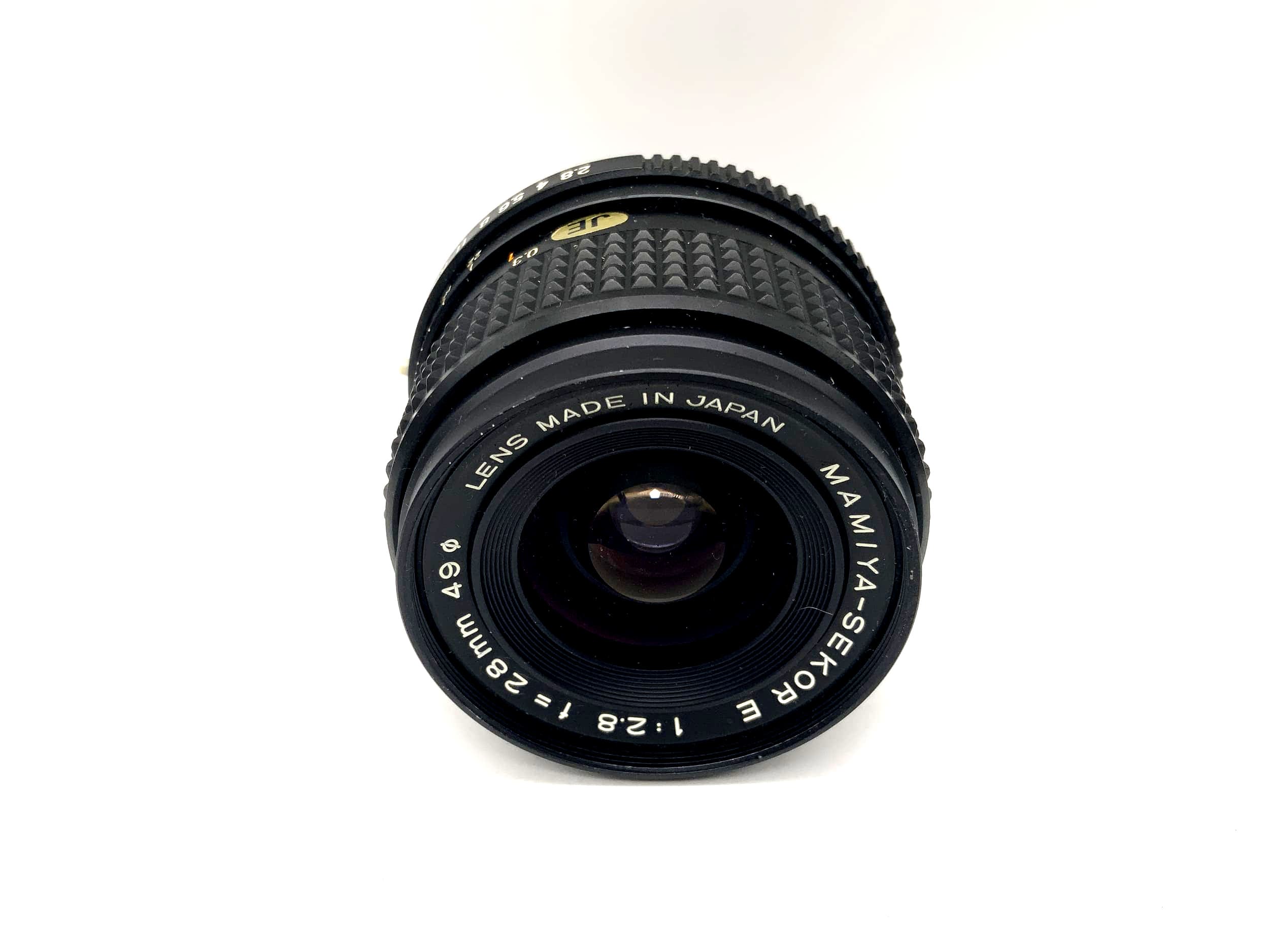 Mamiya 28mm 1:2.8 Objektiv Sekor E Kamera Camera Lens (Mamiya ZE)