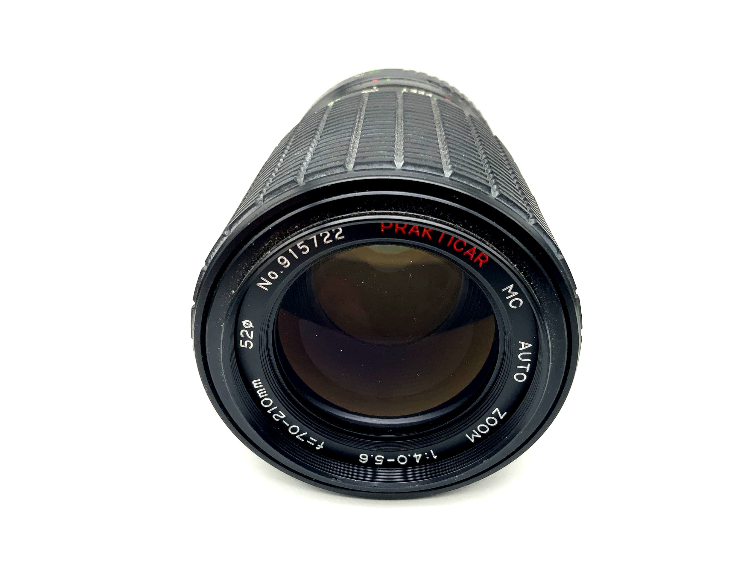 Prakticar 70-210mm 1:4-5.6 Objektiv MC Auto Zoom Macro Kamera Lens (Praktica B)