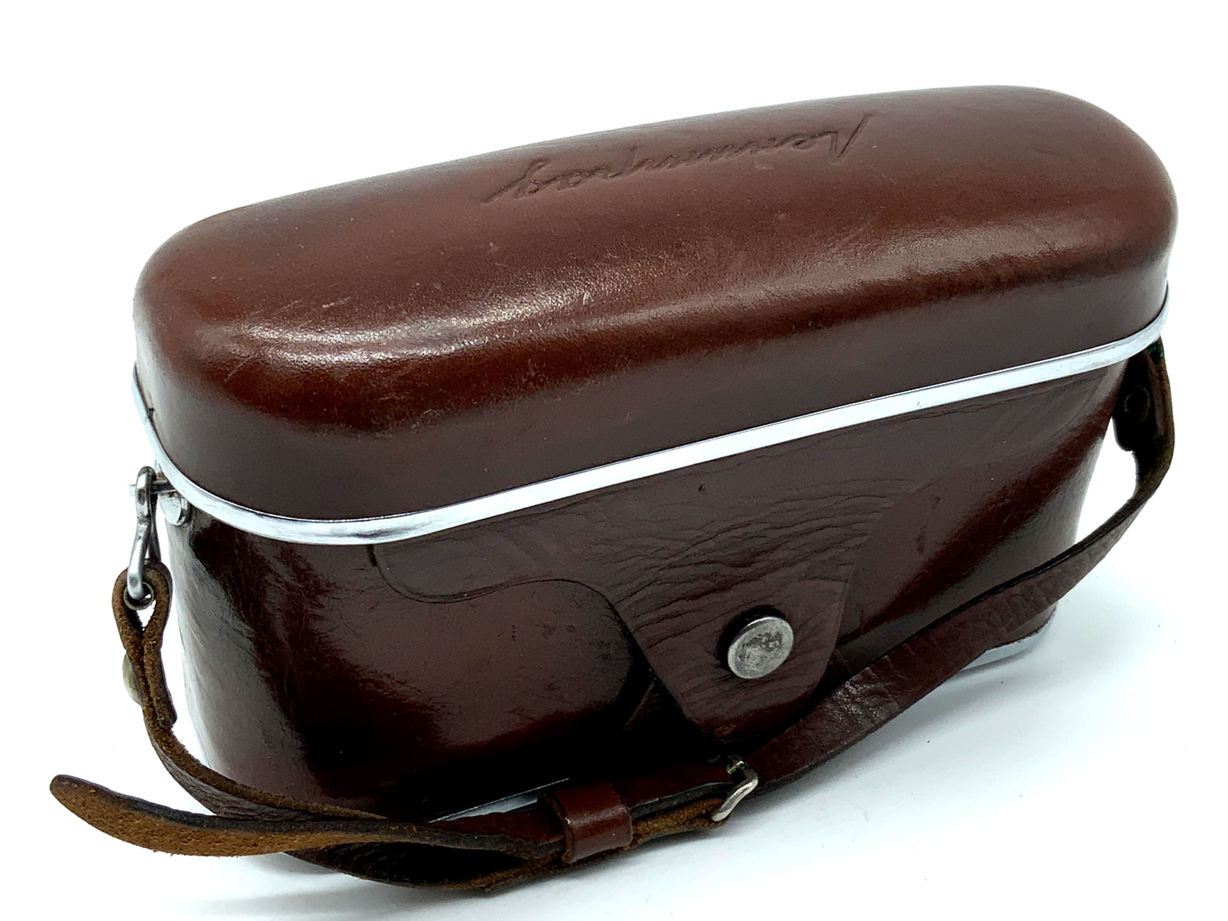 GOMZ Leningrad Bereitschaftstasche braun Leder Case Tasche Fototasche