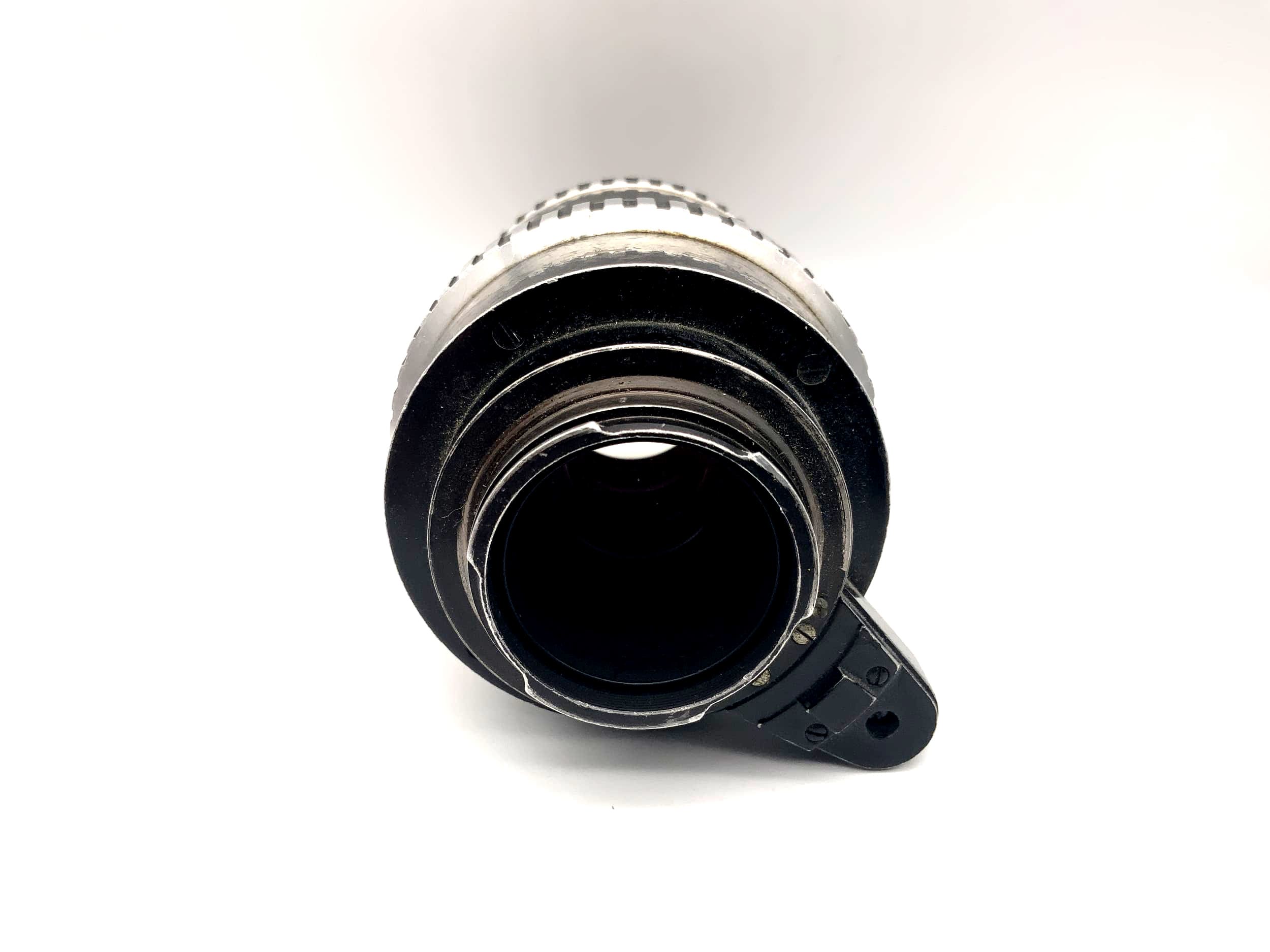 Carl Zeiss 135mm 1:4 Objektiv Sonnar Zebra Kamera Camera Lens (Exa)