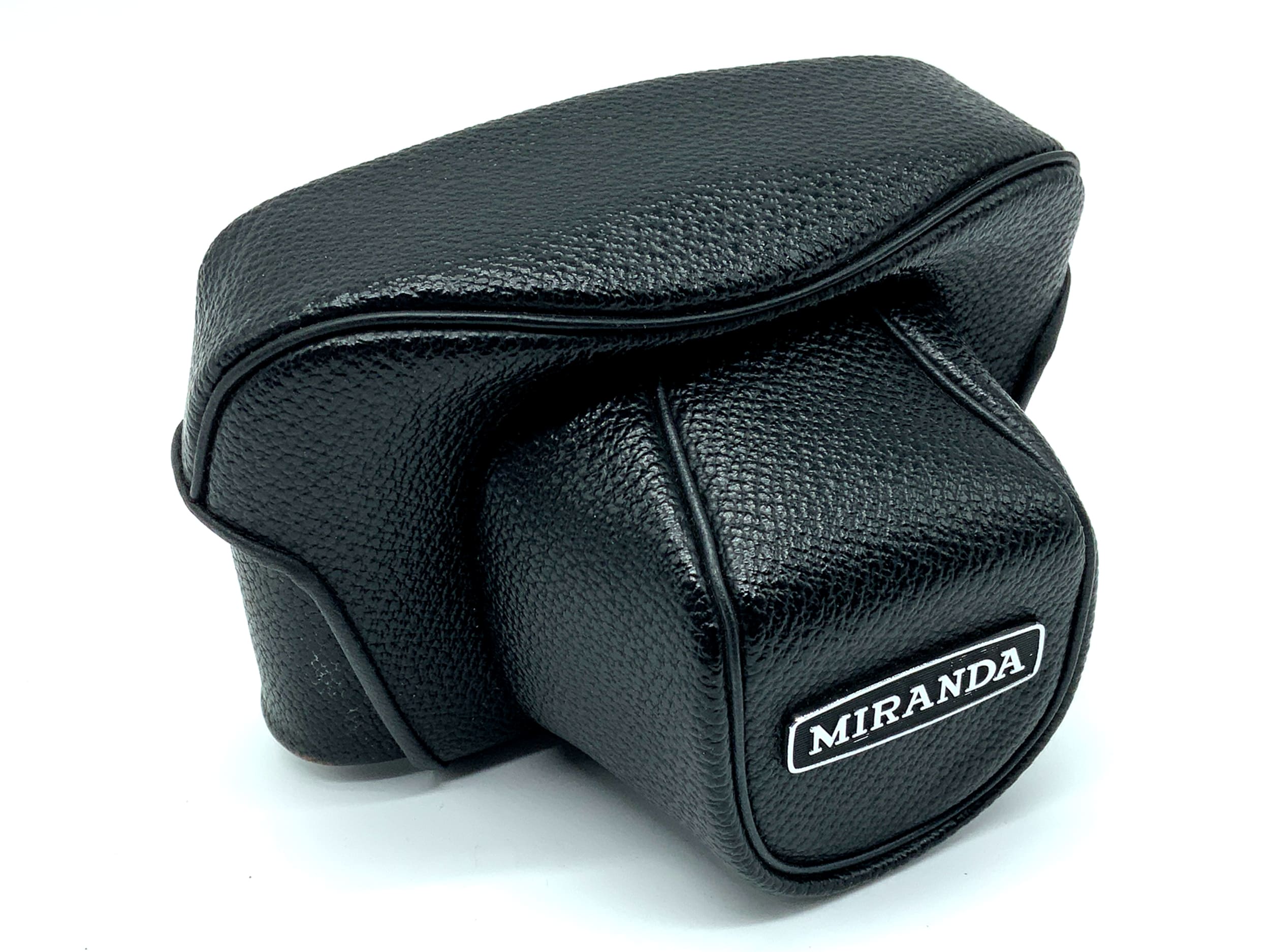 Miranda TM Bereitschaftstasche schwarz Leder Case Tasche Fototasche Kameratasche