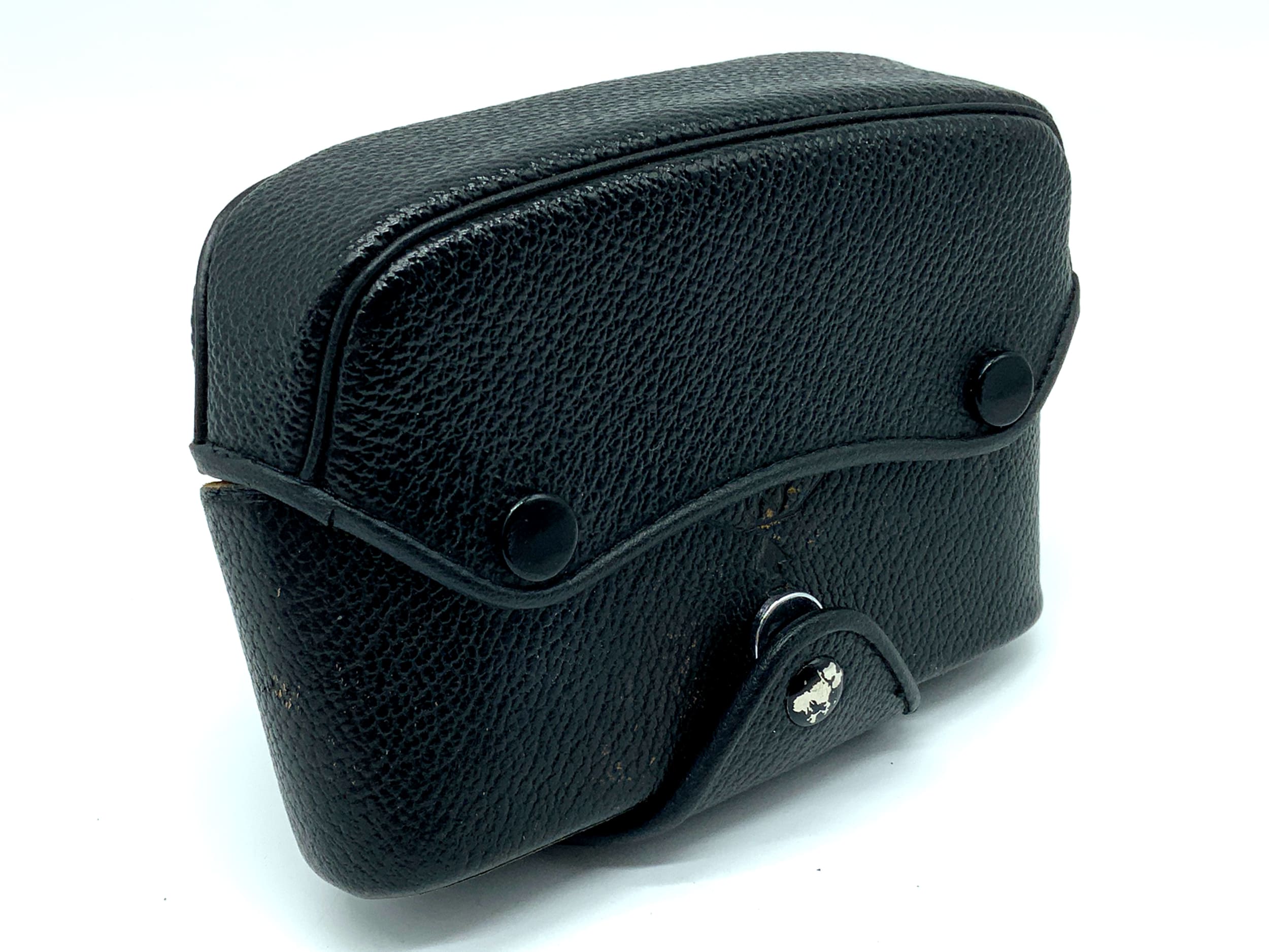 Miranda TM Bereitschaftstasche schwarz Leder Case Tasche Fototasche Kameratasche