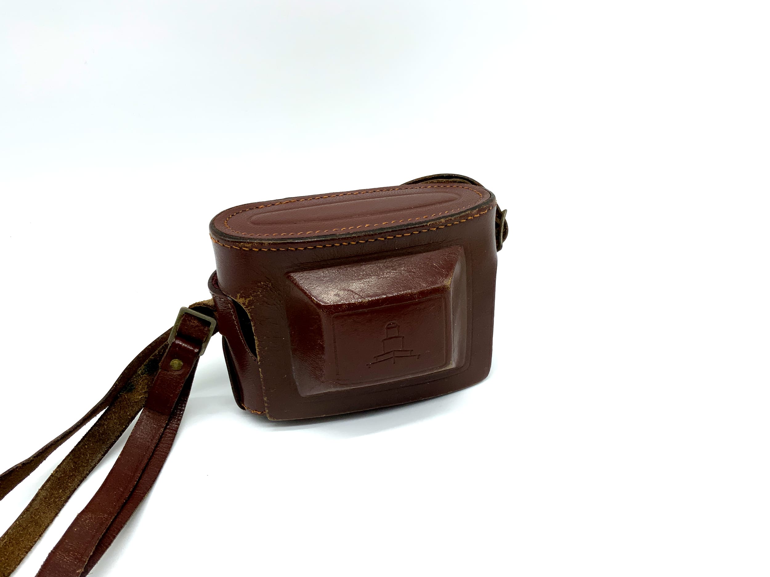 Zeiss Ikon Taxona Bereitschaftstasche braun Leder Case Tasche Fototasche