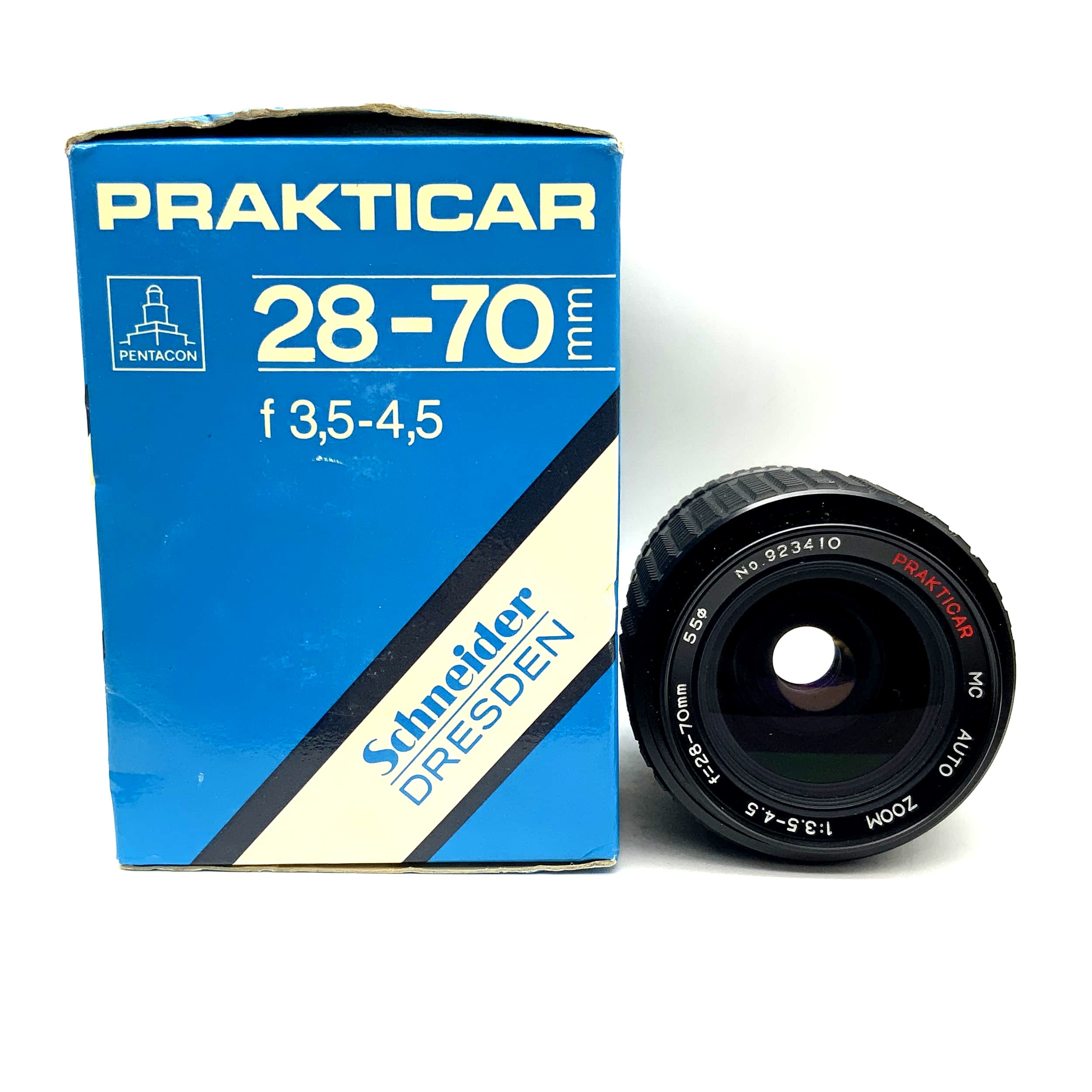Prakticar 28-70mm 1:3.5-4.5 Objektiv in OVP Kamera Camera Lens (Praktica B)