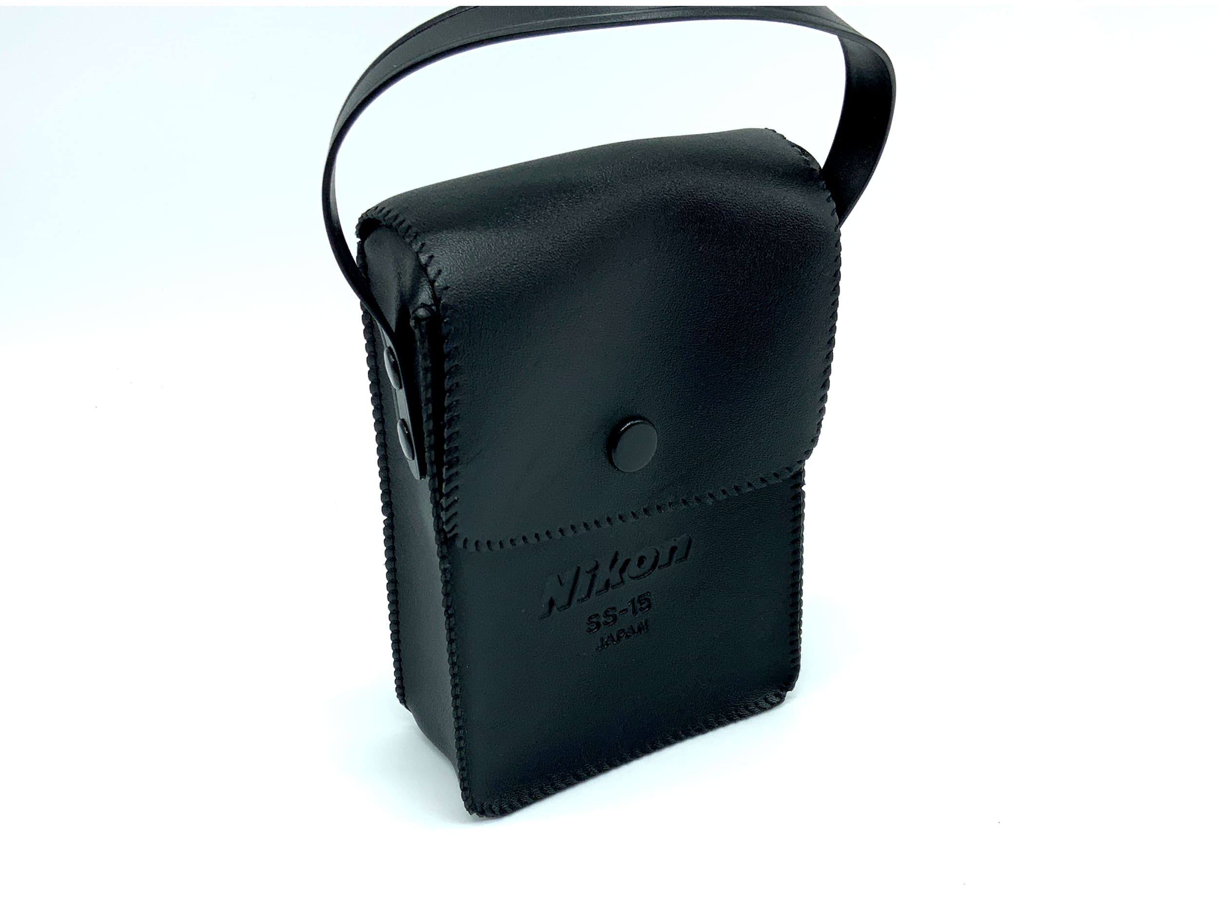 Nikon SS-15 Bereitschaftstasche schwarz Leder Flashcase Tasche Blitztasche