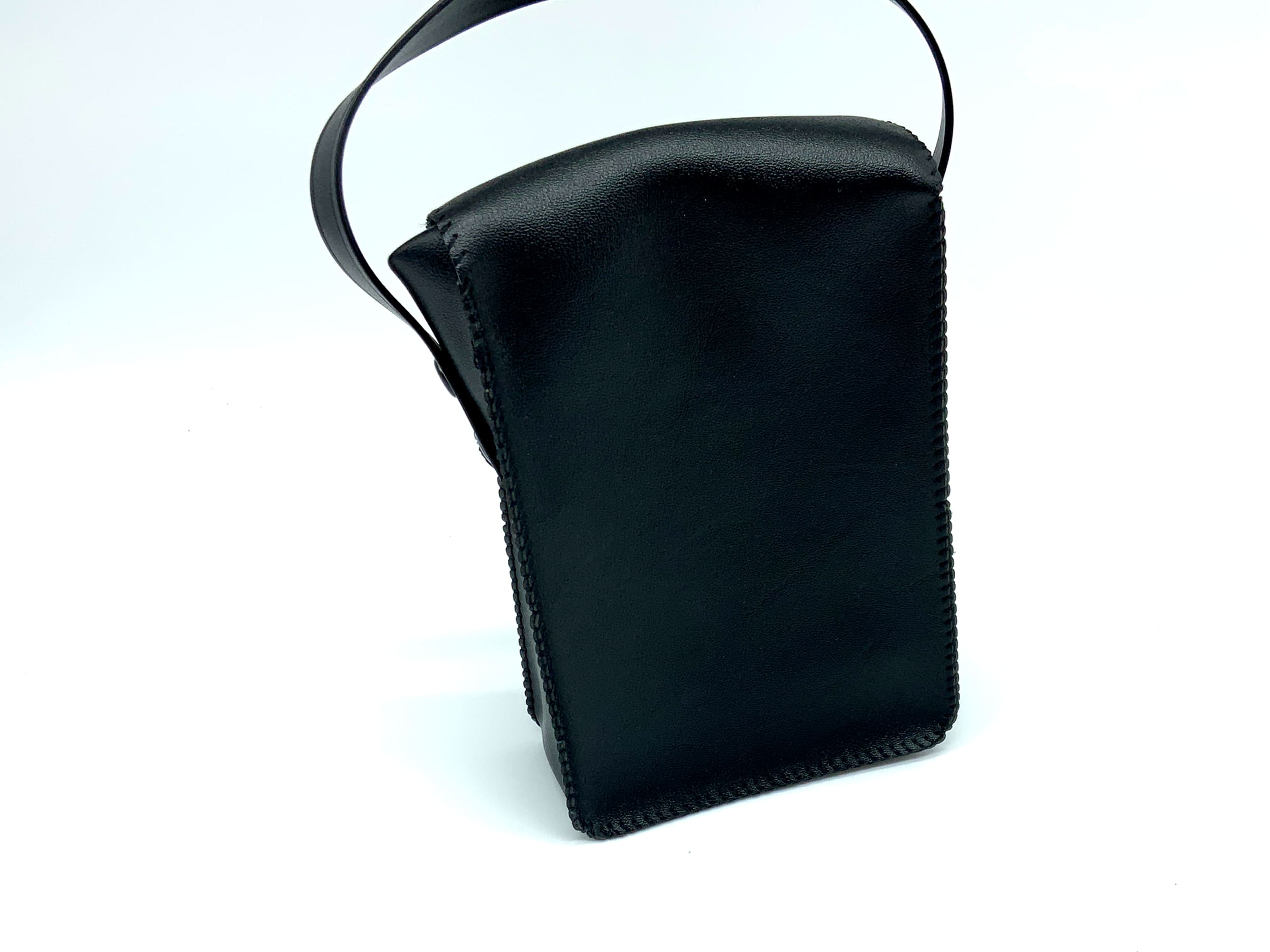 Nikon SS-15 Bereitschaftstasche schwarz Leder Flashcase Tasche Blitztasche