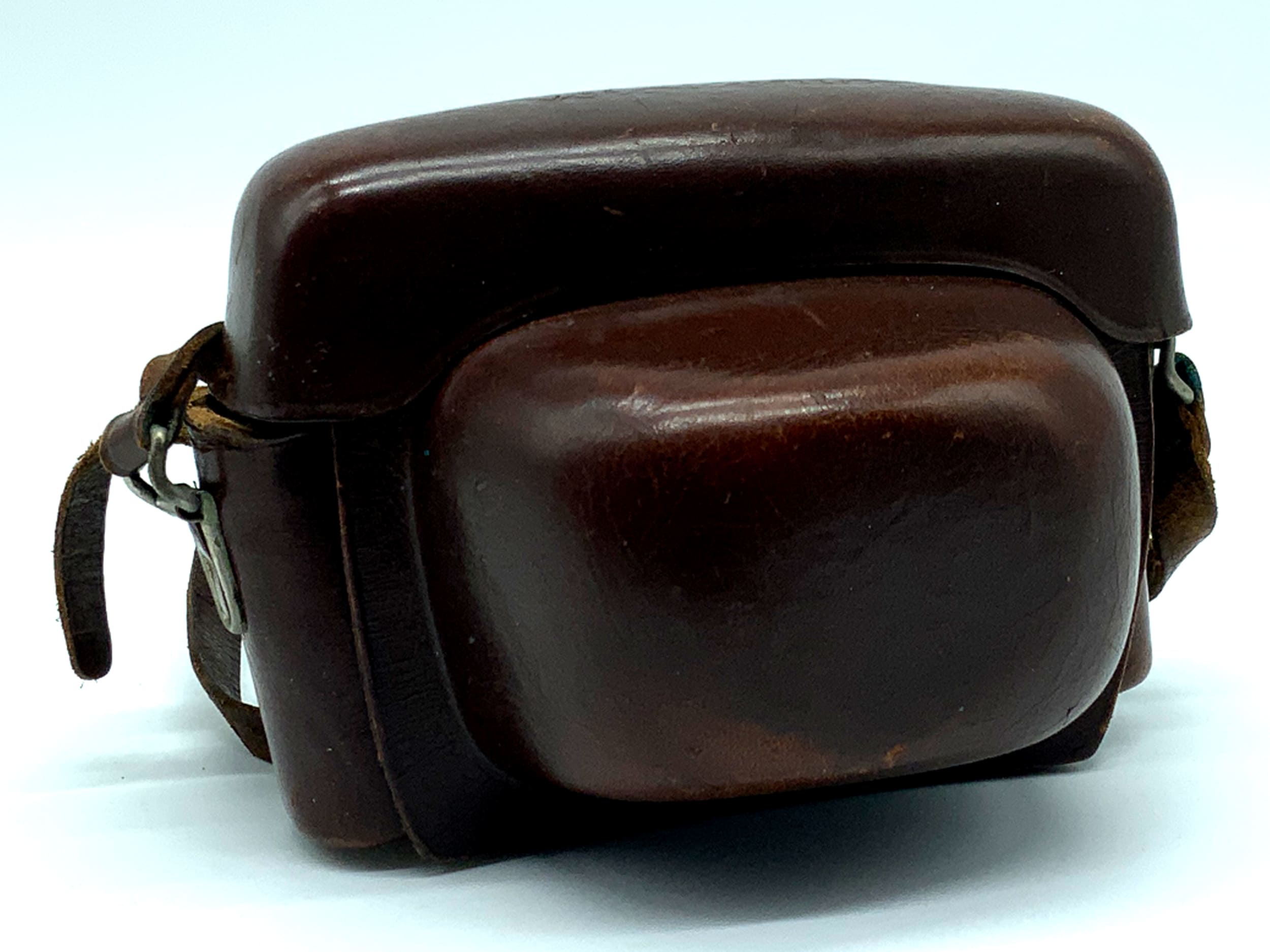 Voigtländer Vitessa T Bereitschaftstasche braun Leder Case Tasche Fototasche